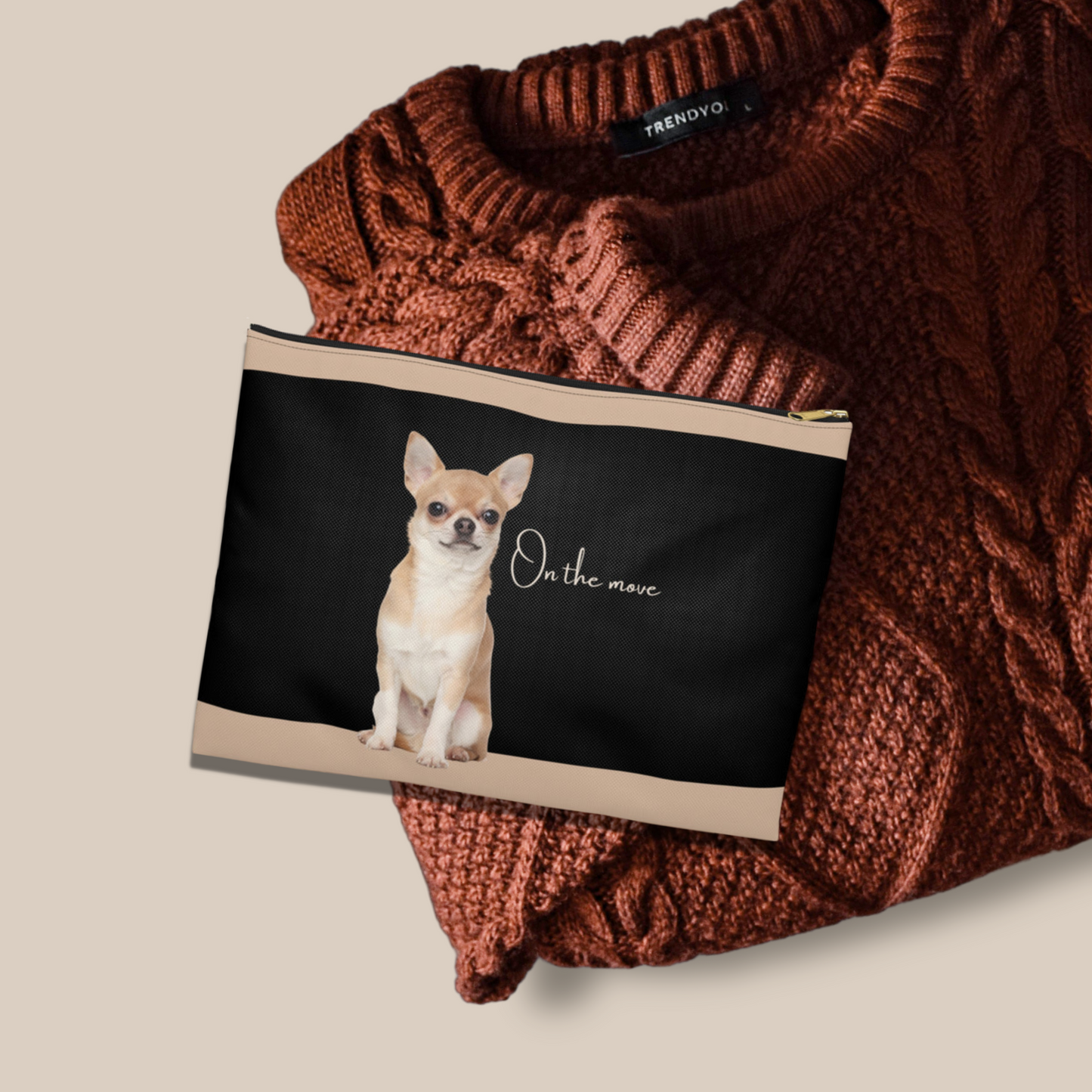 Chihuahua  On the Move Accessory Pouch