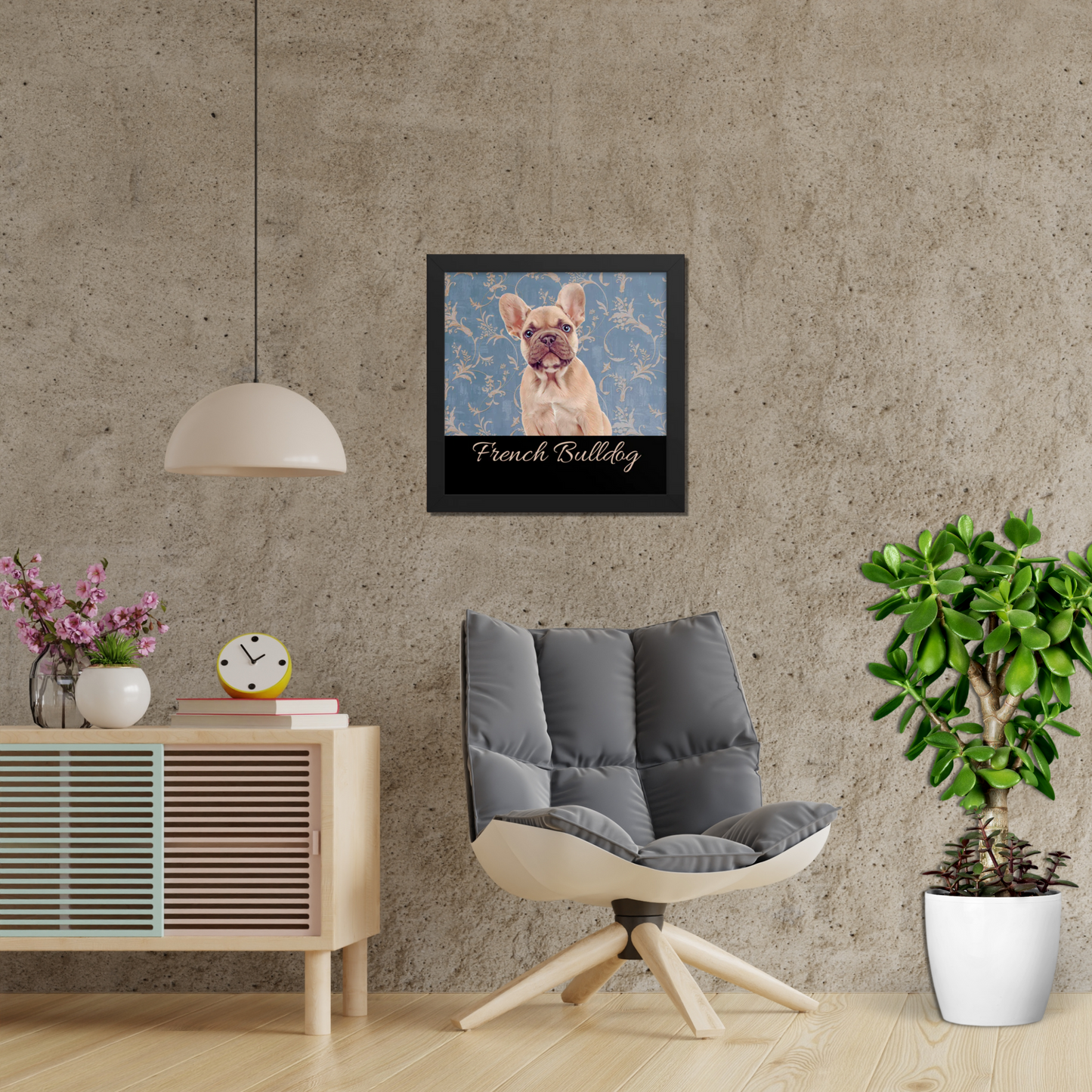 French Bulldog Framed poster