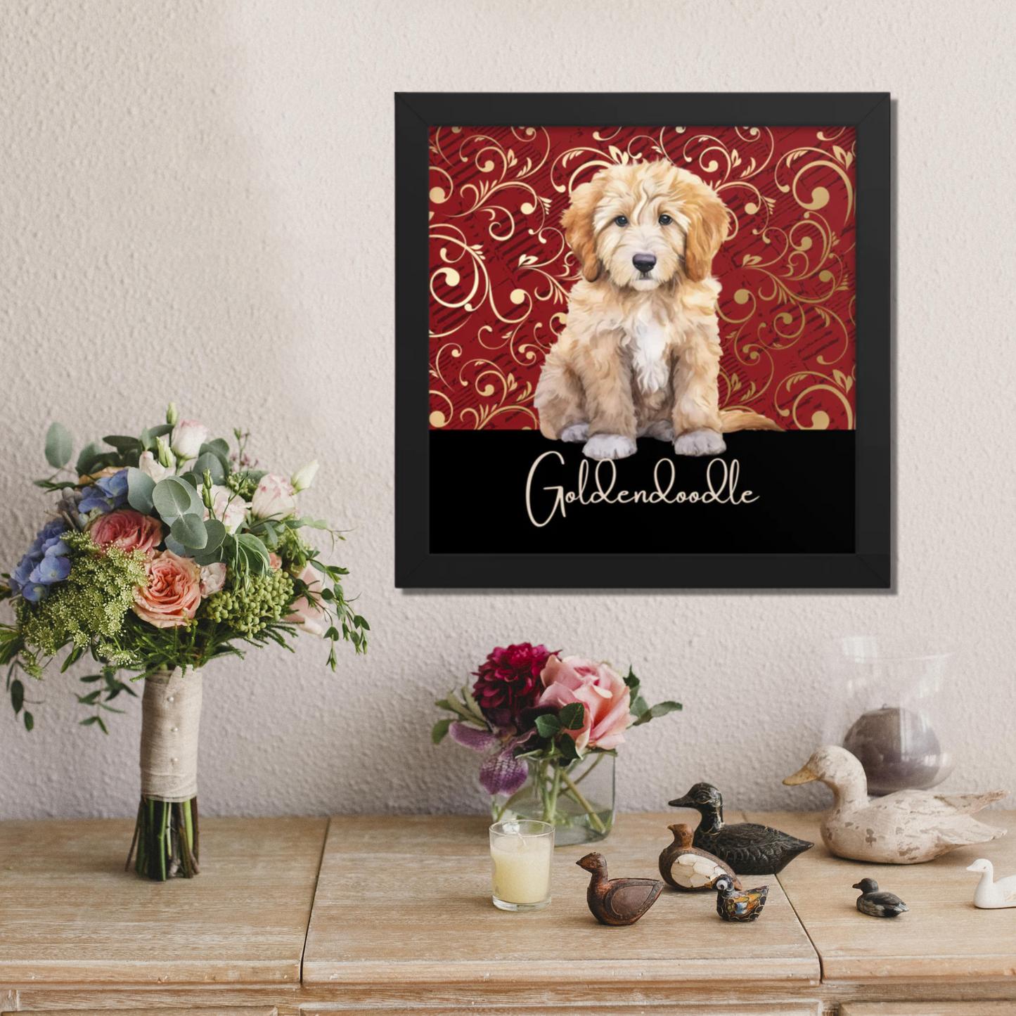 Goldendoodle Framed poster