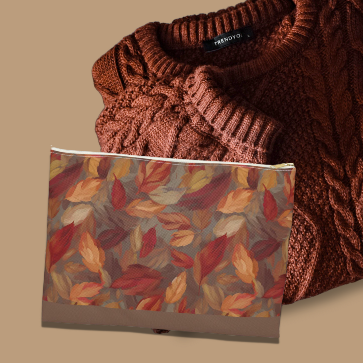 Falling Leaves Accessory Pouch