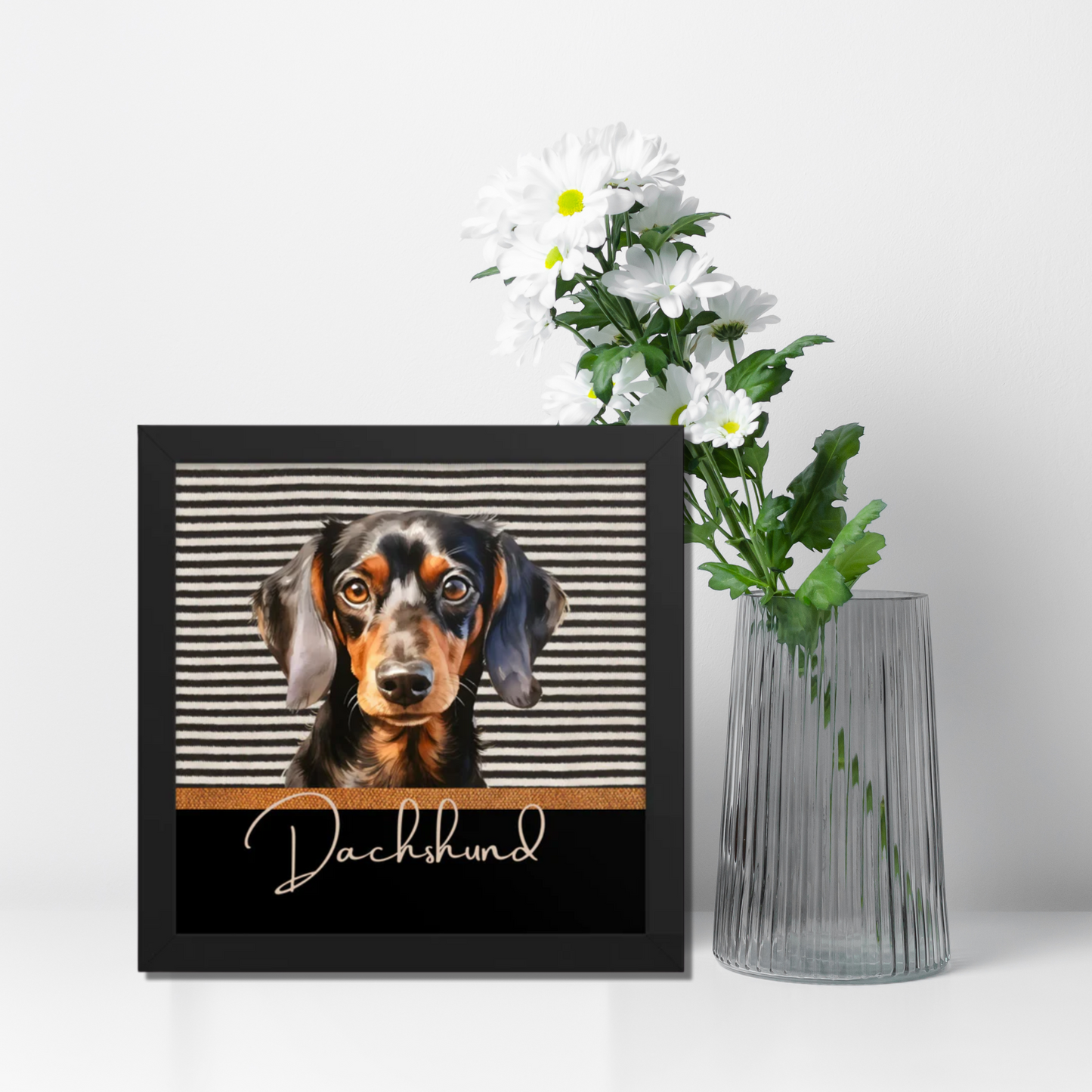 Dachshund Framed poster