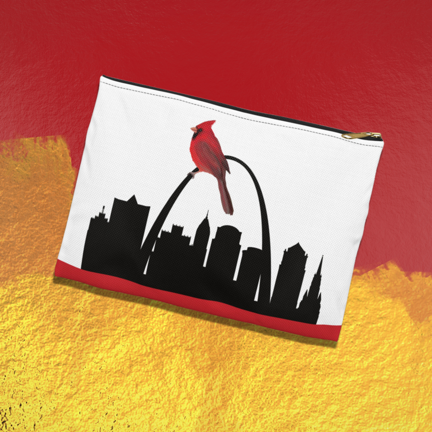 STL Skyline & Cardinal Accessory Pouch