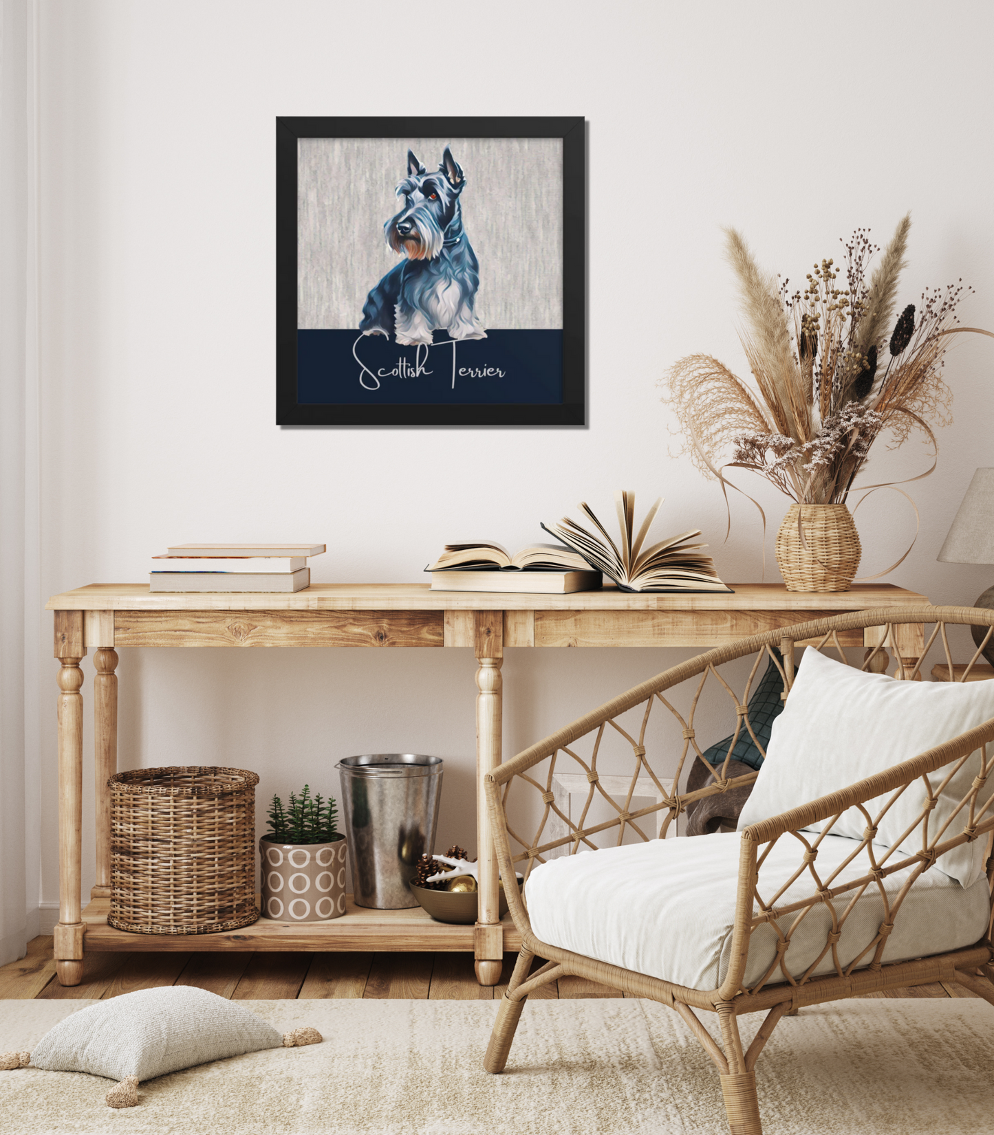 Scottish Terrier Framed poster