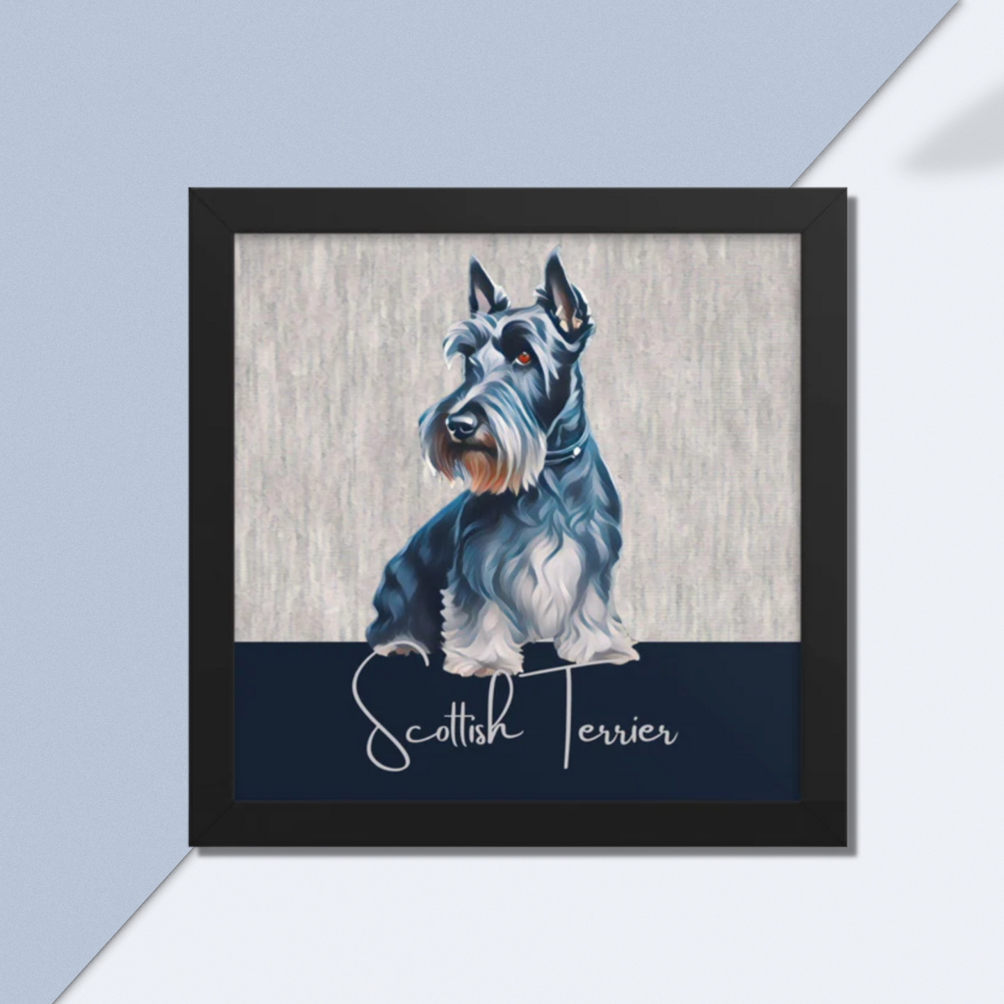 Scottish Terrier Framed poster