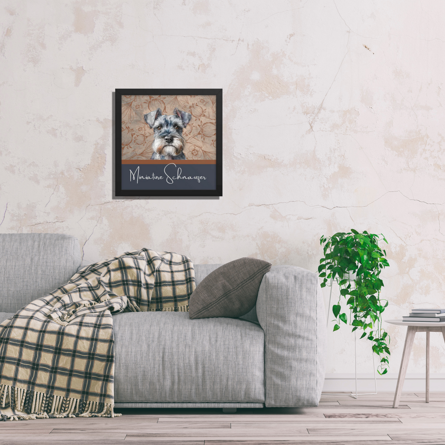 Miniature Schnauzer Framed poster