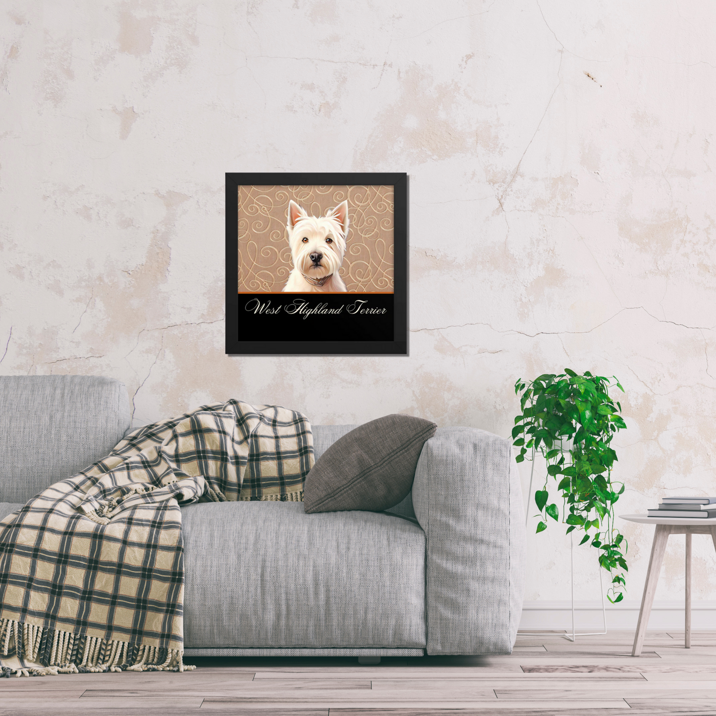 West Highland Terrier Framed poster