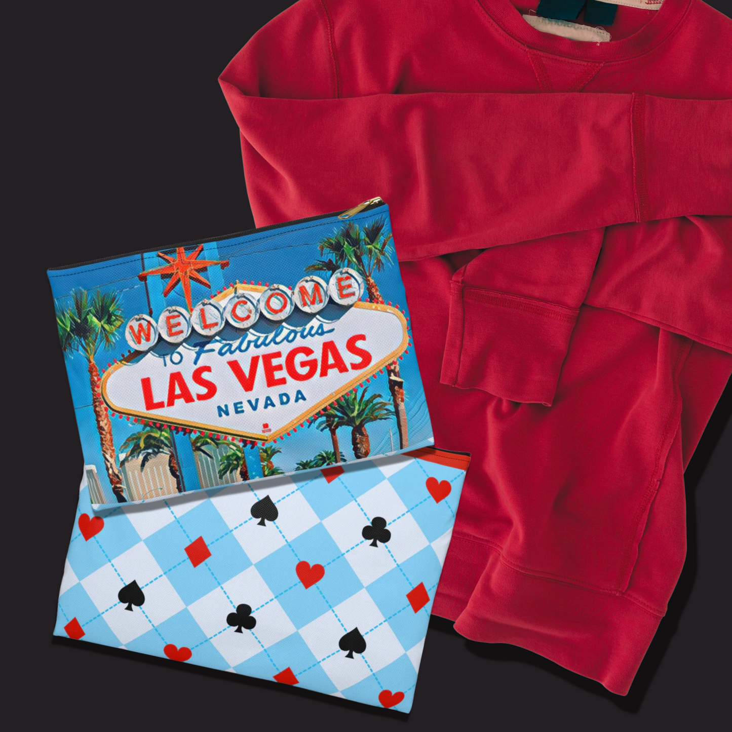 Fabulous Las Vegas Accessory Pouch