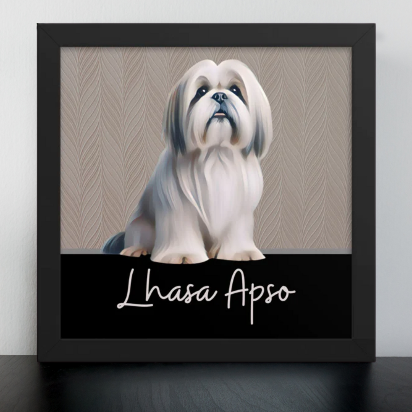 Lhasa Apso Framed poster