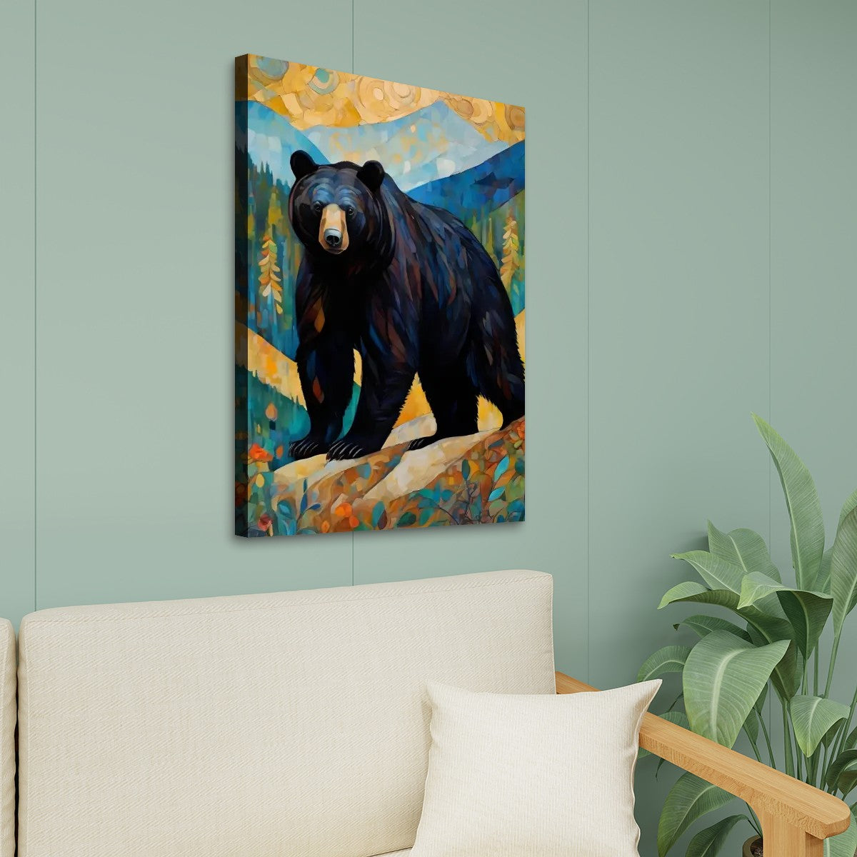 24" x 36"  Stretched Canvas Print Wall Art  (Made in USA)