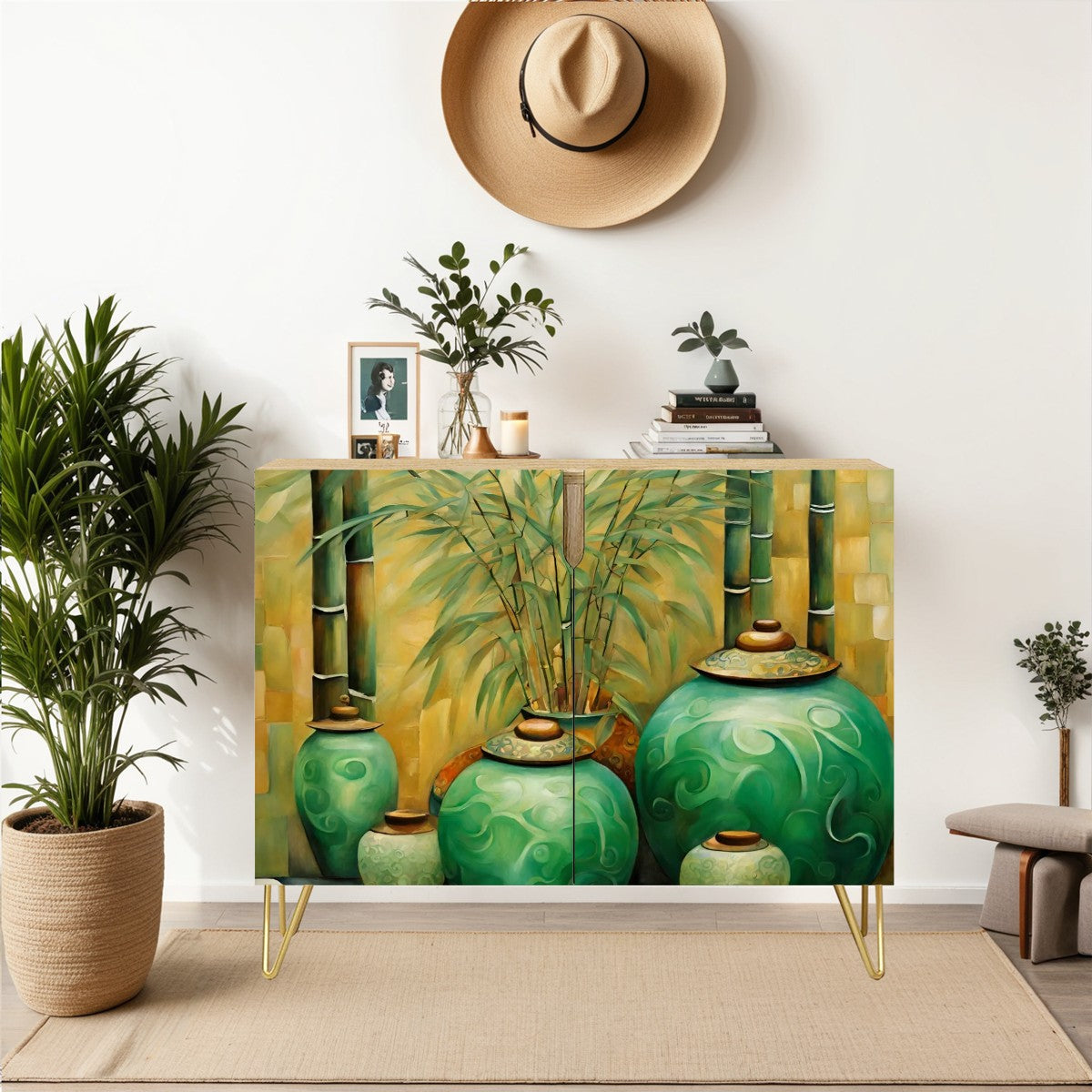 Wooden Storage Cabinet