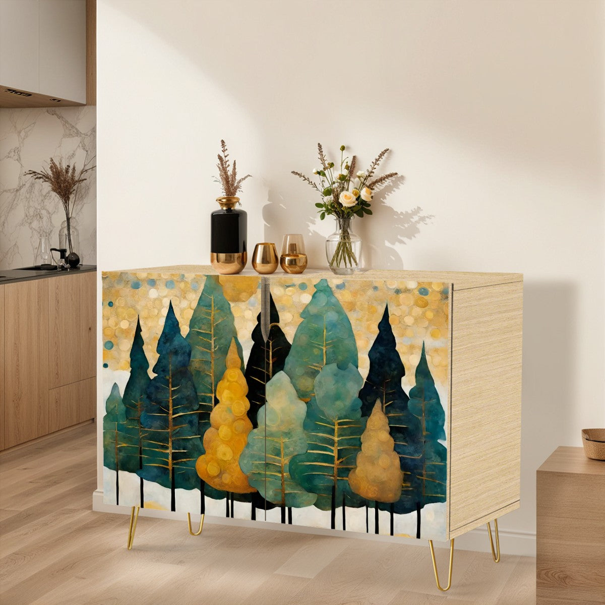 Wooden Storage Cabinet