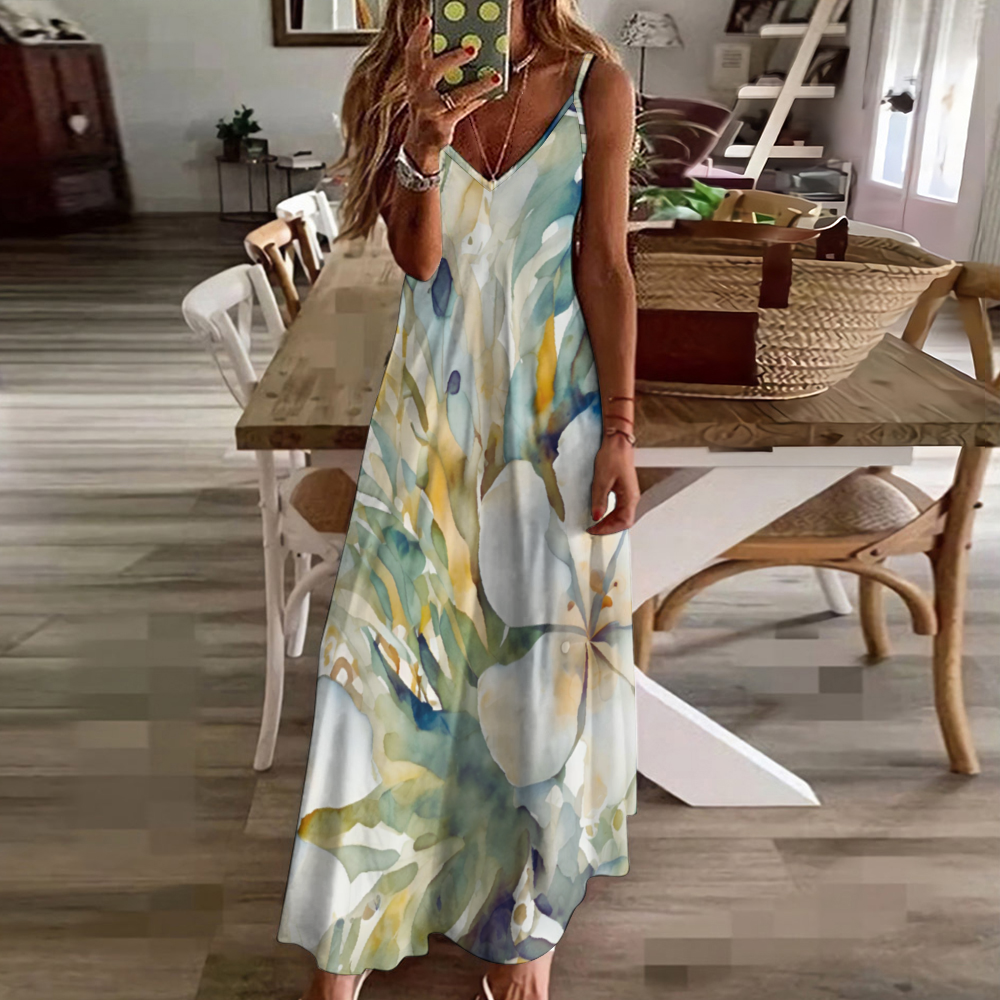 Florida Women's Summer Fashion Slip Dress