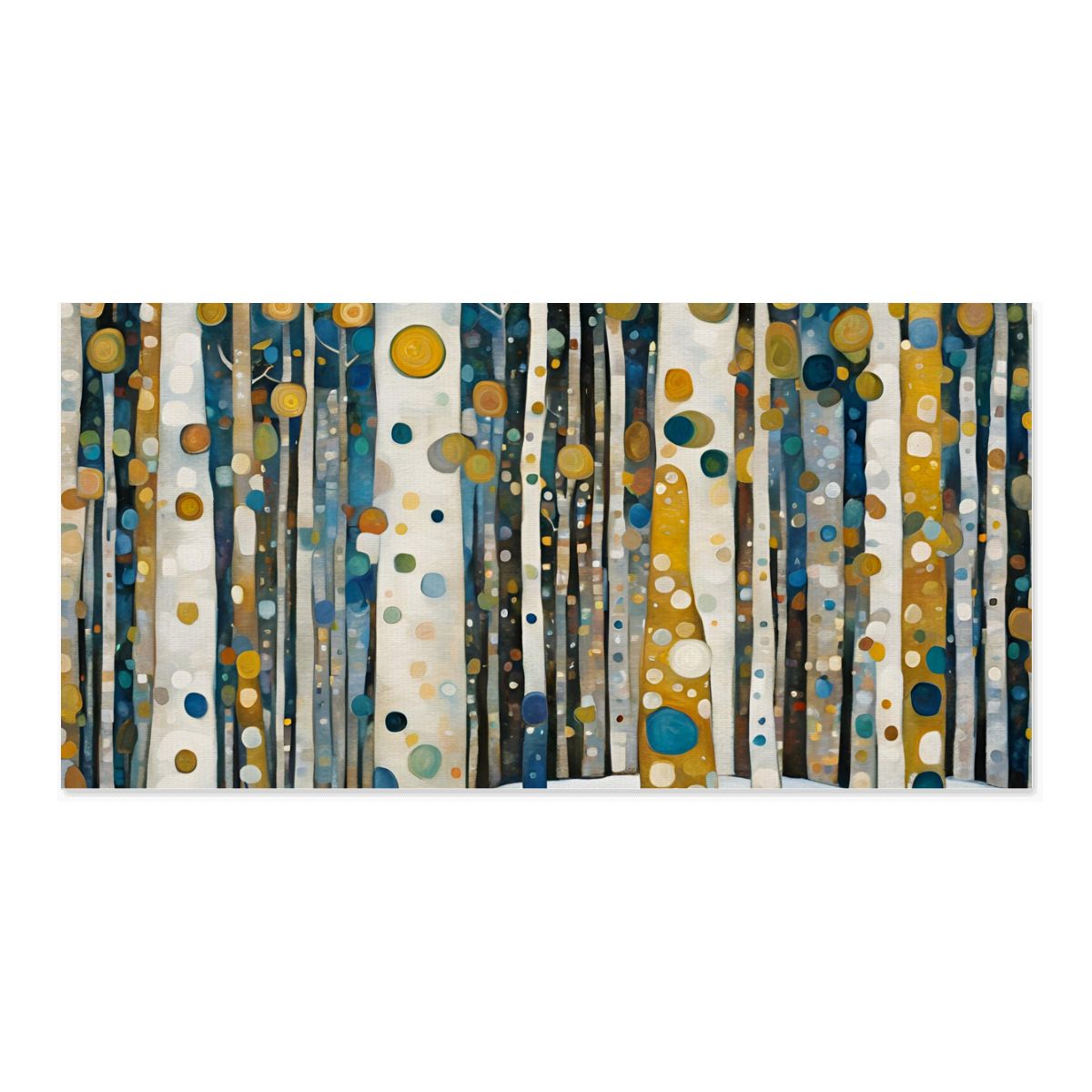 60" x 30" Printed Canvas Fabric Wall Art - No Frame (Made in USA)