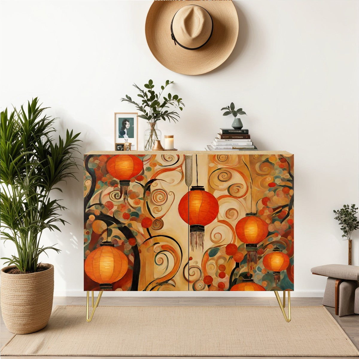 Wooden Storage Cabinet