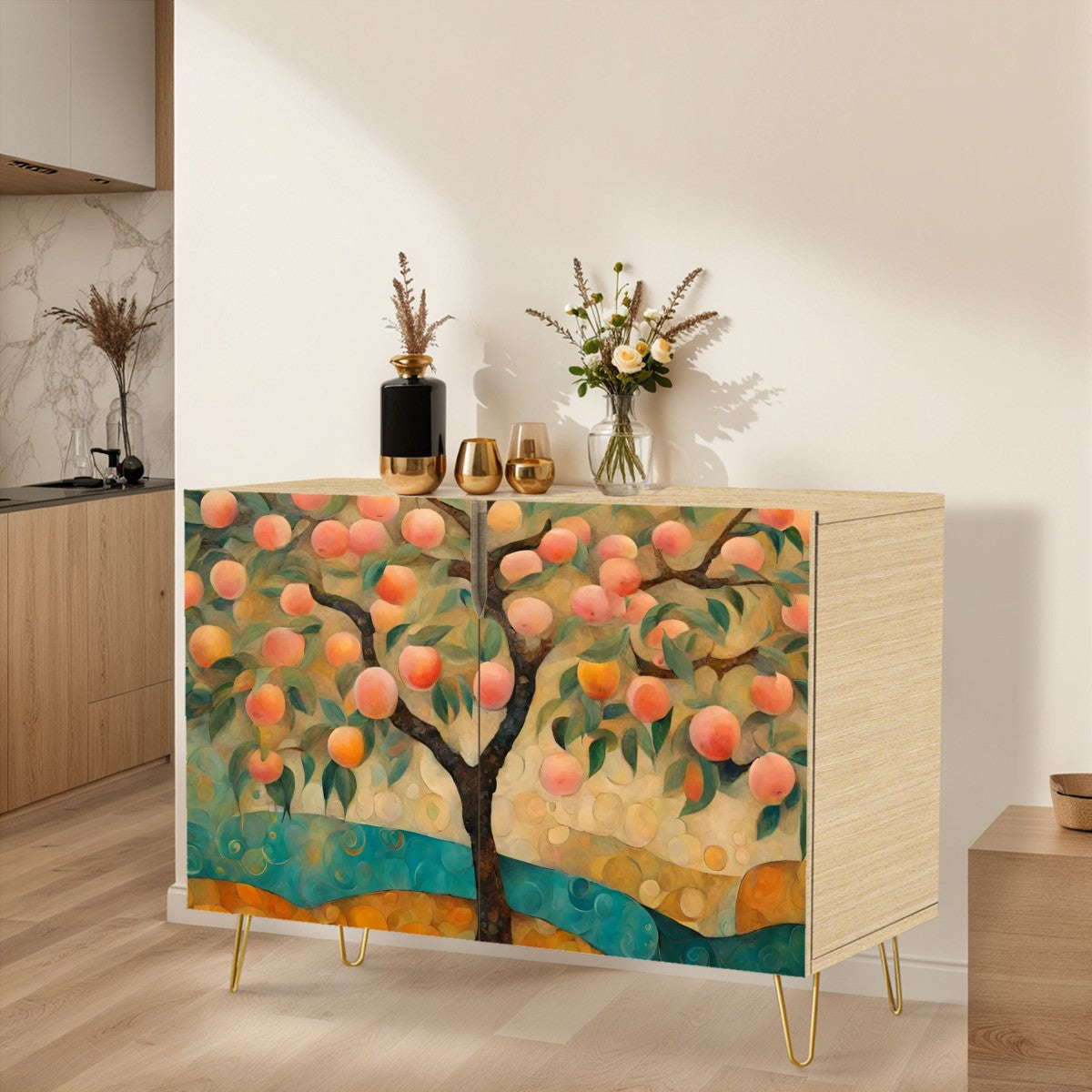 Wooden Storage Cabinet