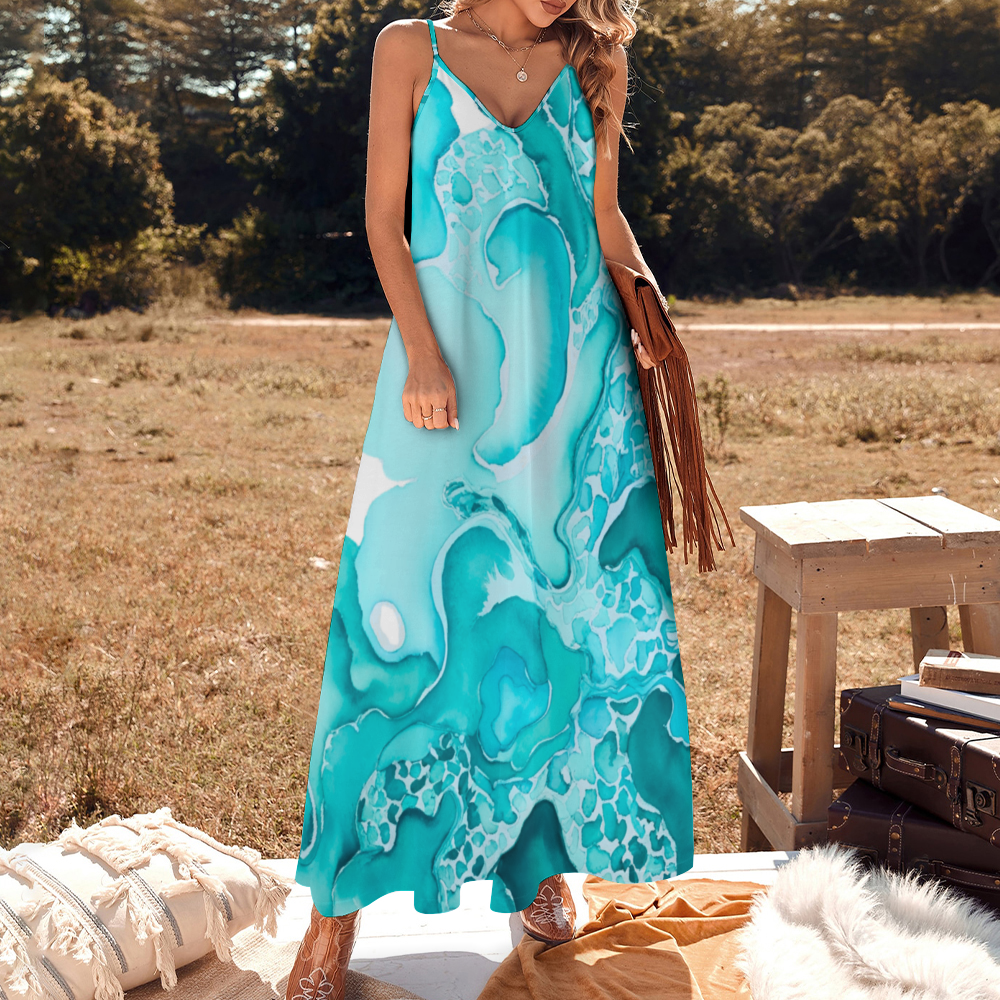 Heather Women's Summer Fashion Slip Dress