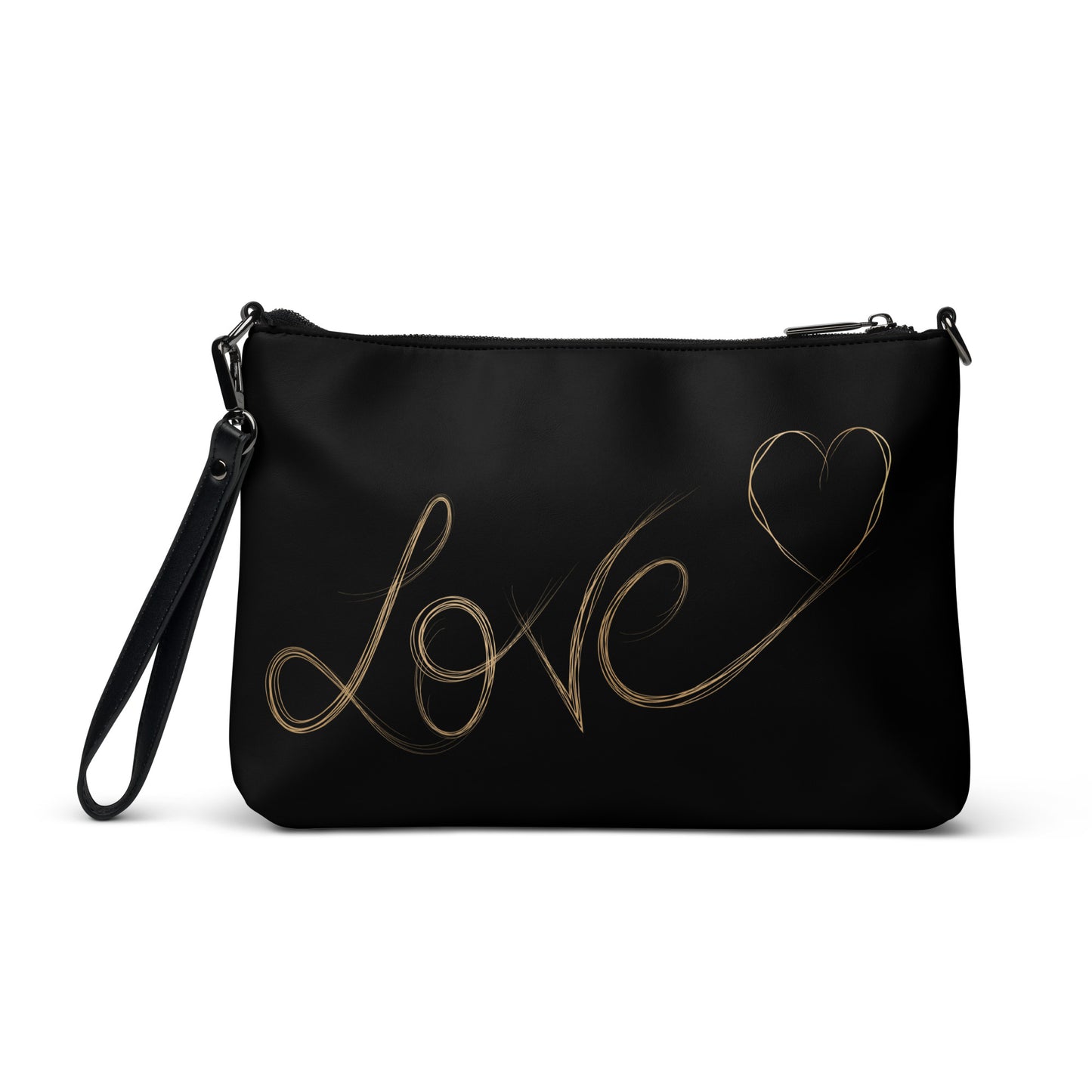 Love Gold Heart Crossbody bag