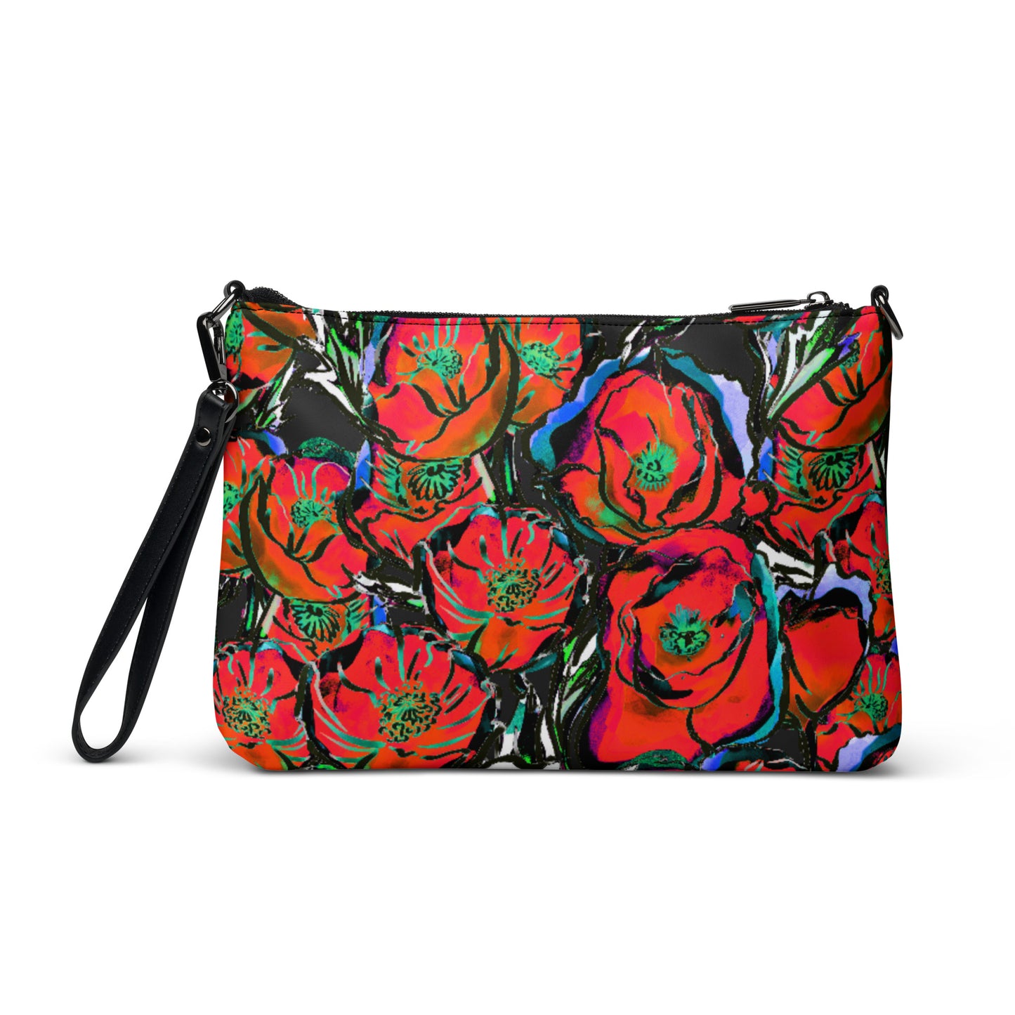 Scarlet Flowers Crossbody bag