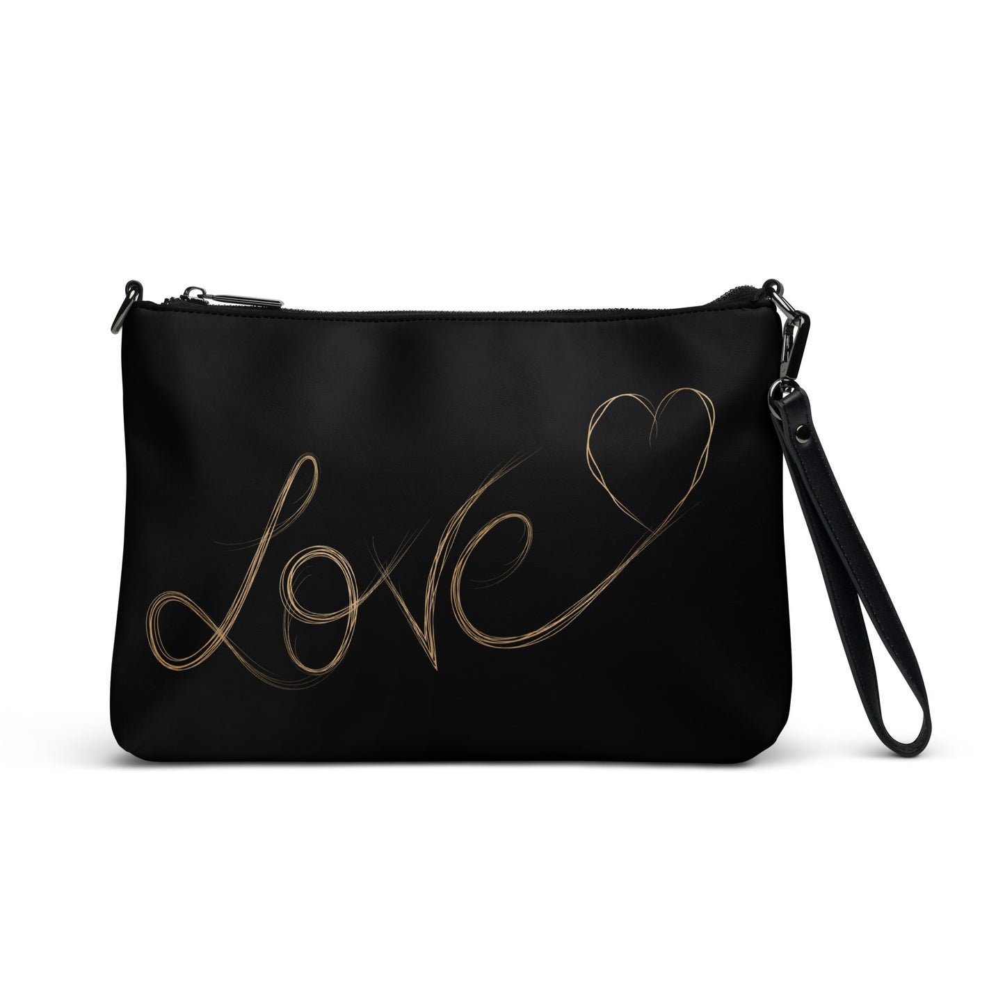 Love Gold Heart Crossbody bag