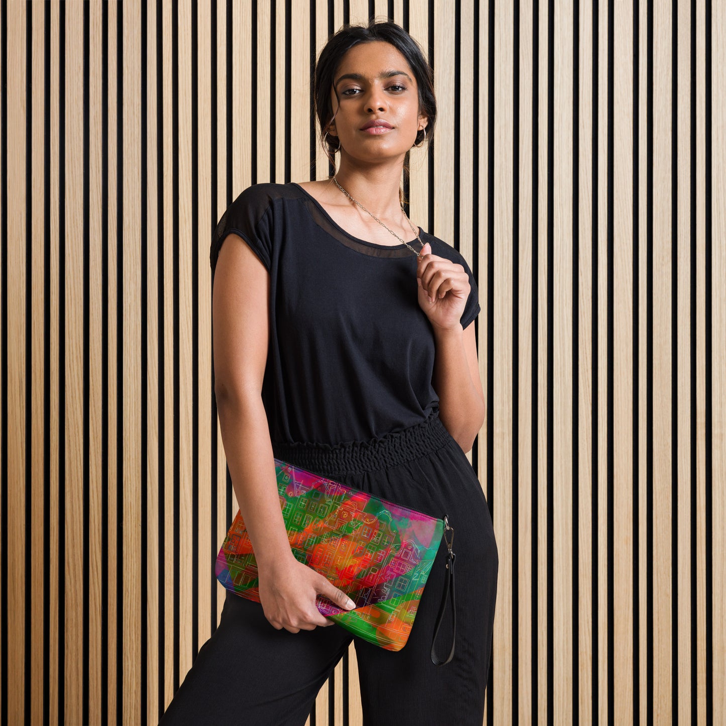 Bright City Abstract Crossbody bag