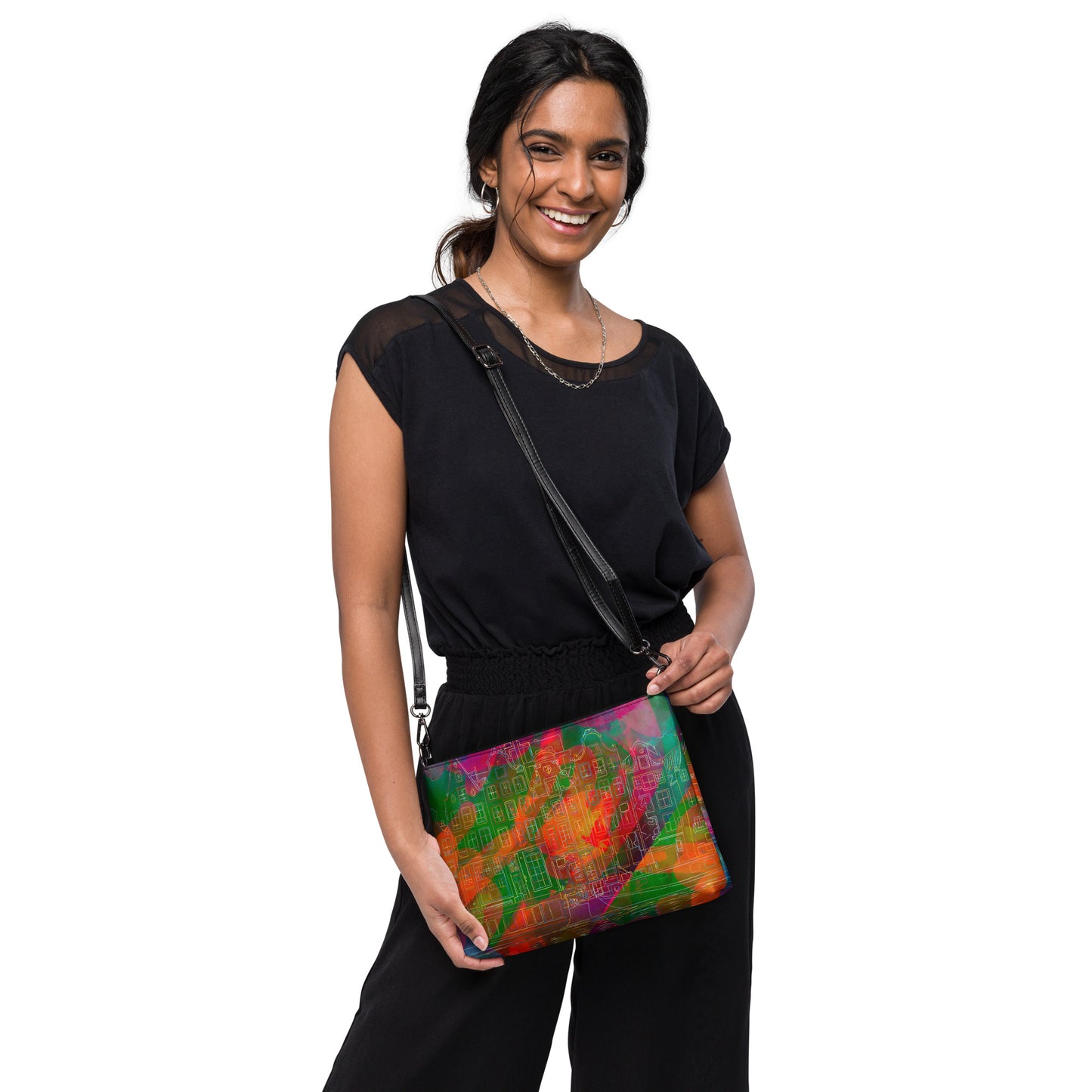 Bright City Abstract Crossbody bag