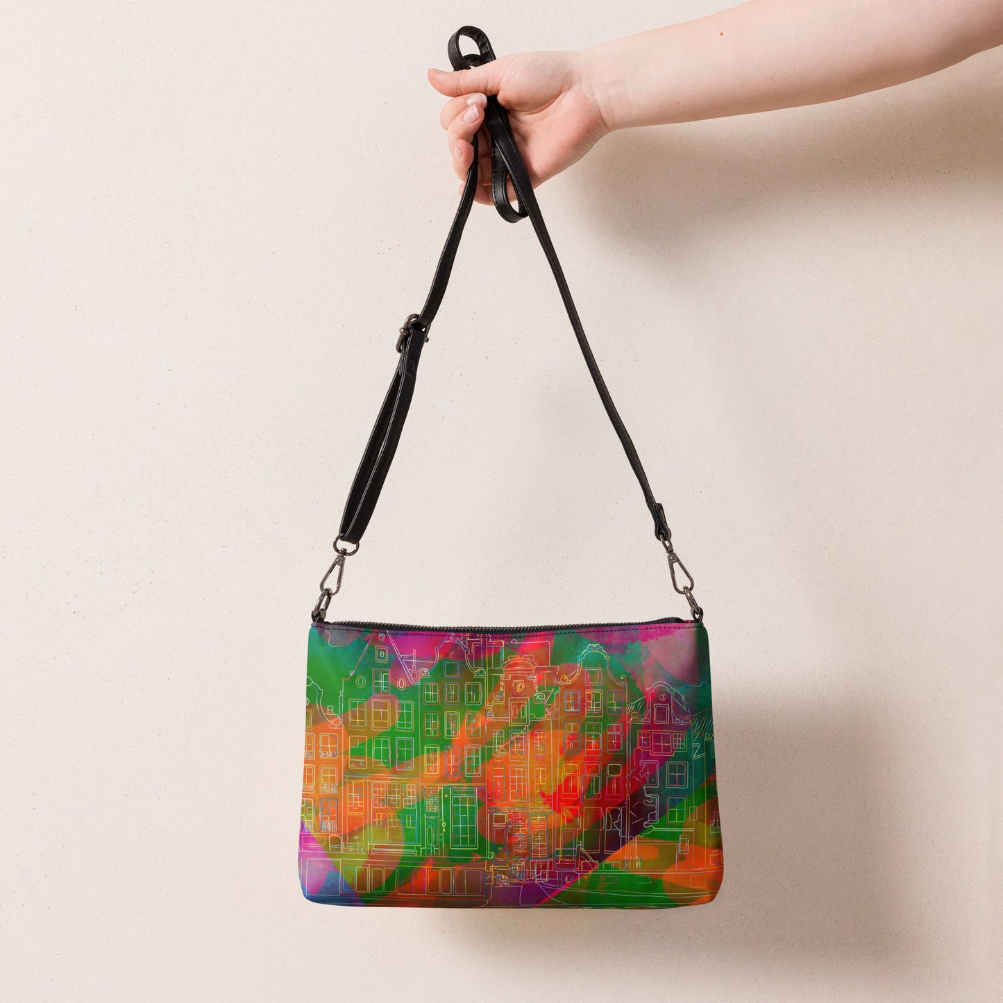 Bright City Abstract Crossbody bag