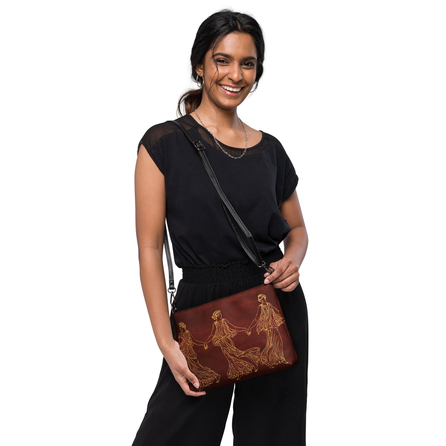 Golden Greek Crossbody bag