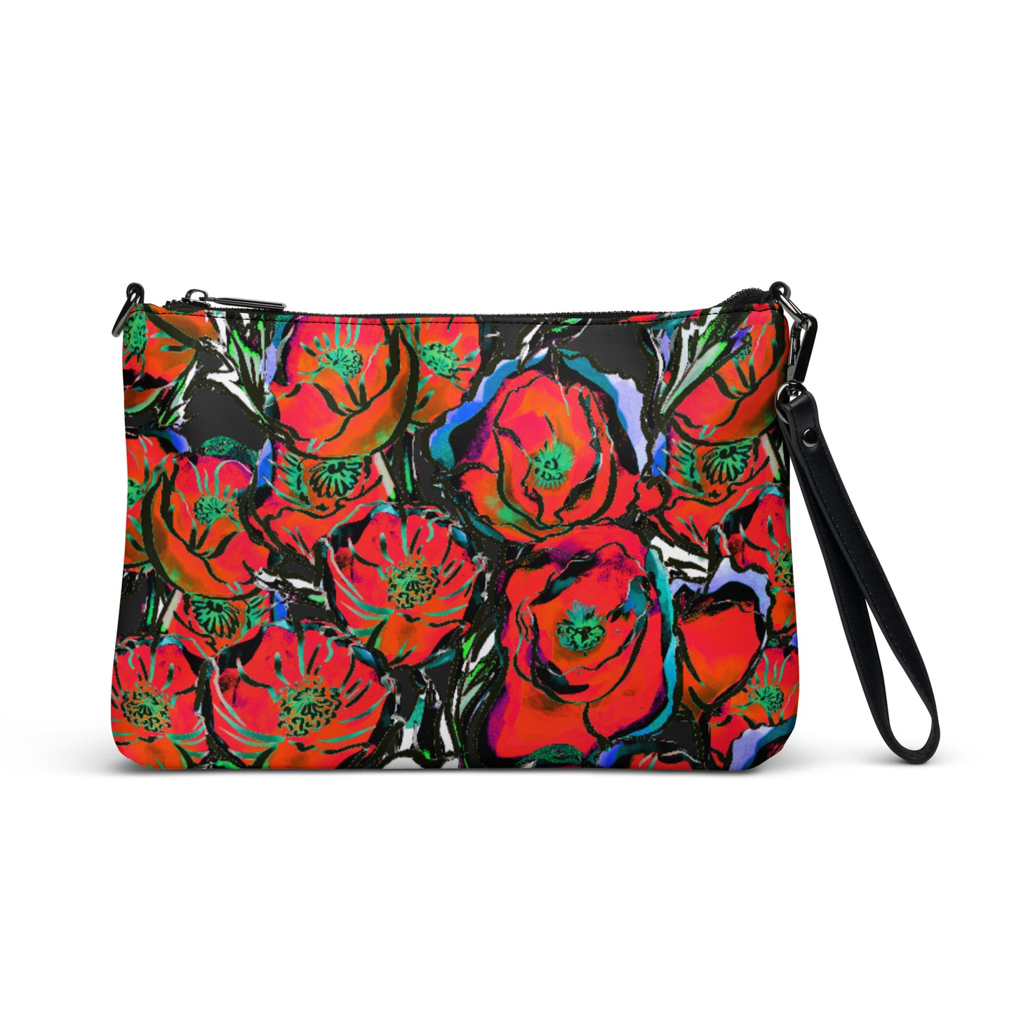 Scarlet Flowers Crossbody bag