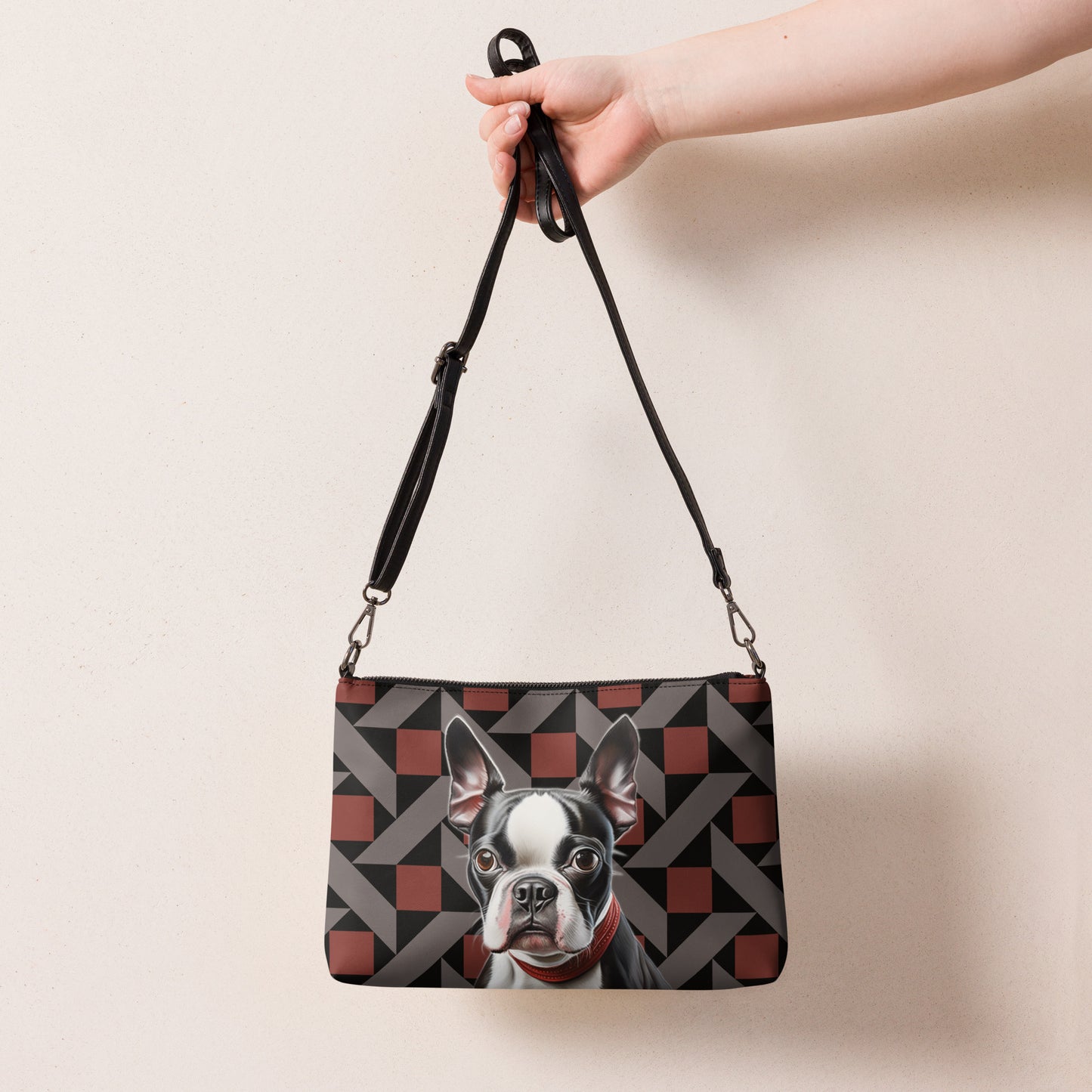 Boston Terrier Crossbody bag