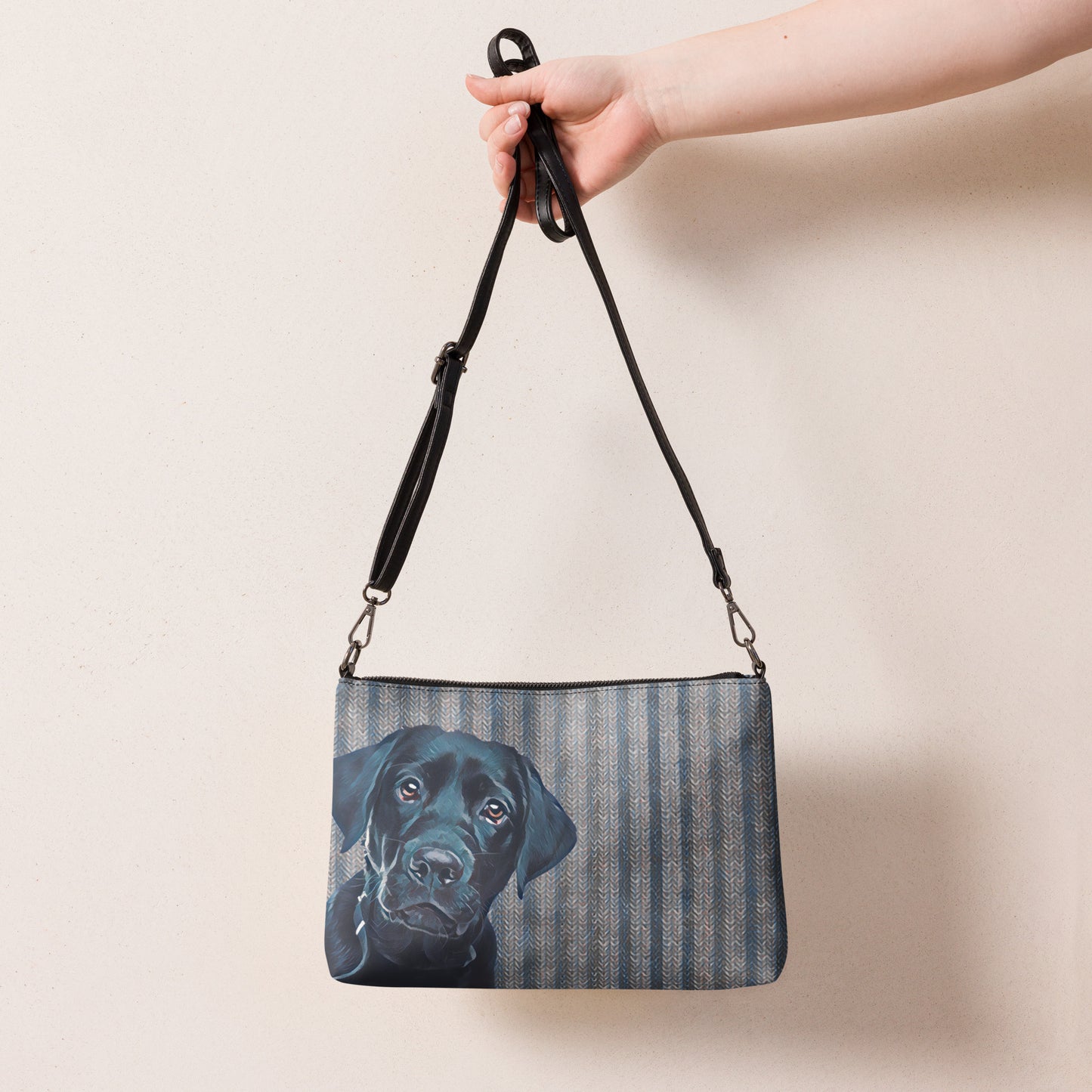 Black Labrador Crossbody bag