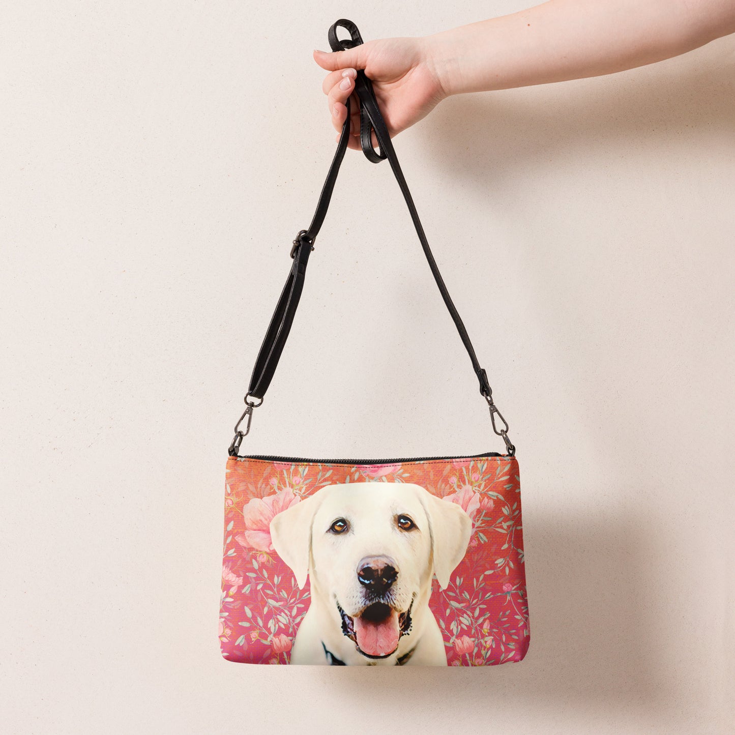 White Labrador Crossbody bag