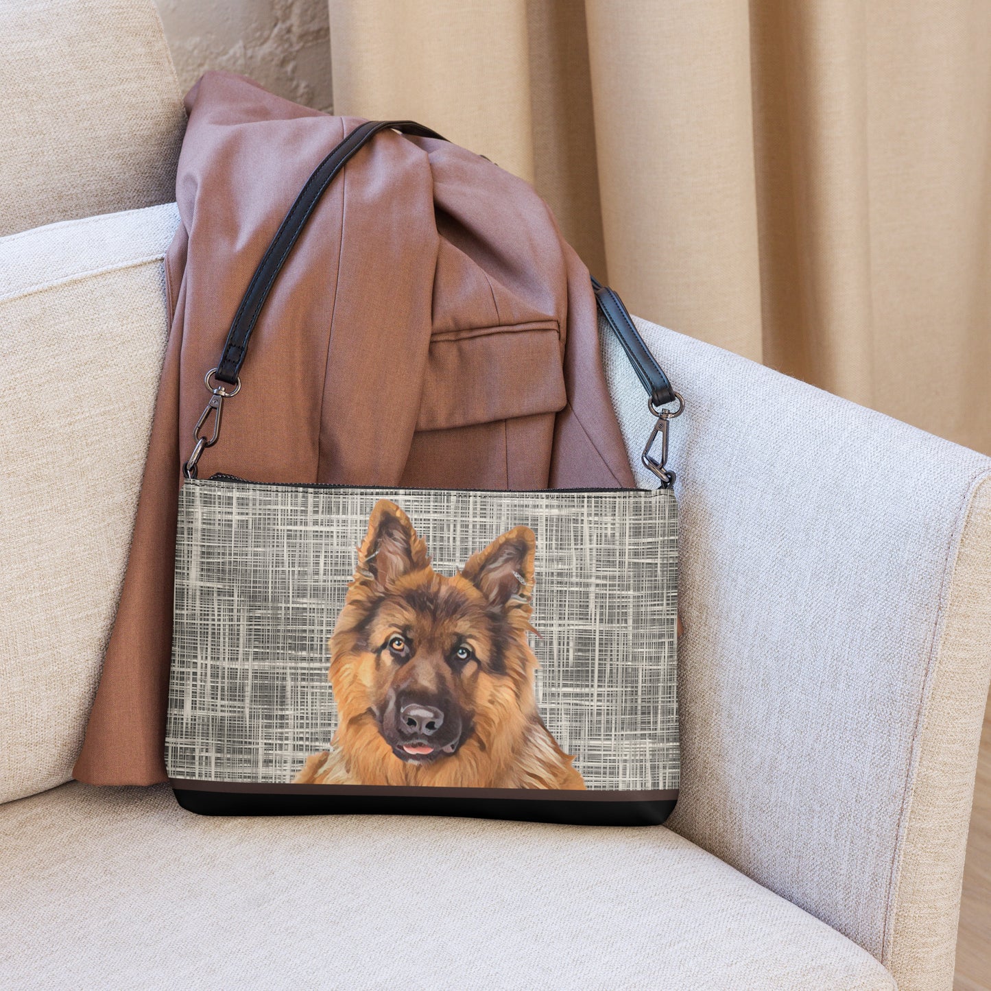 German Shepherd Crossbody bag