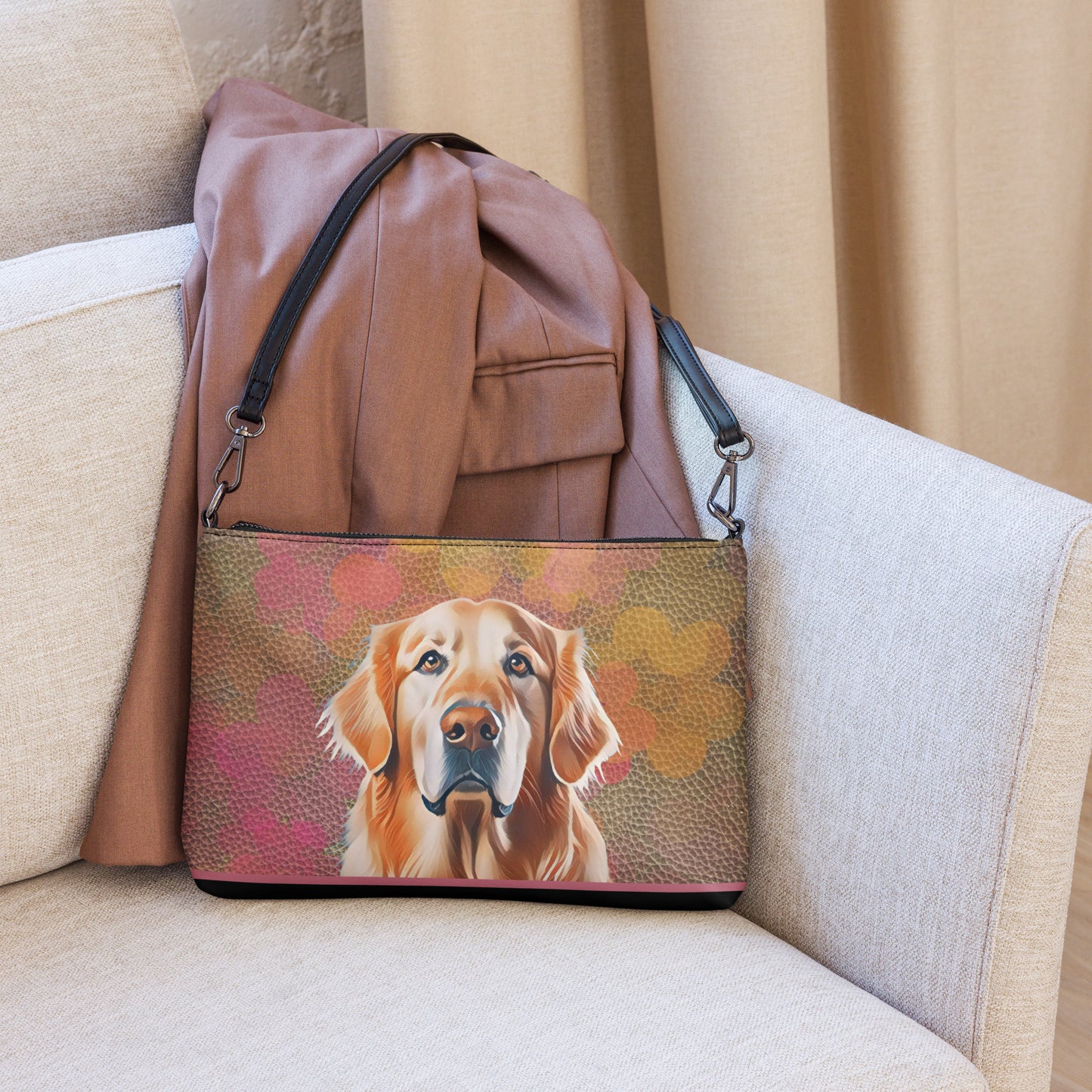 Golden Retriever Crossbody bag