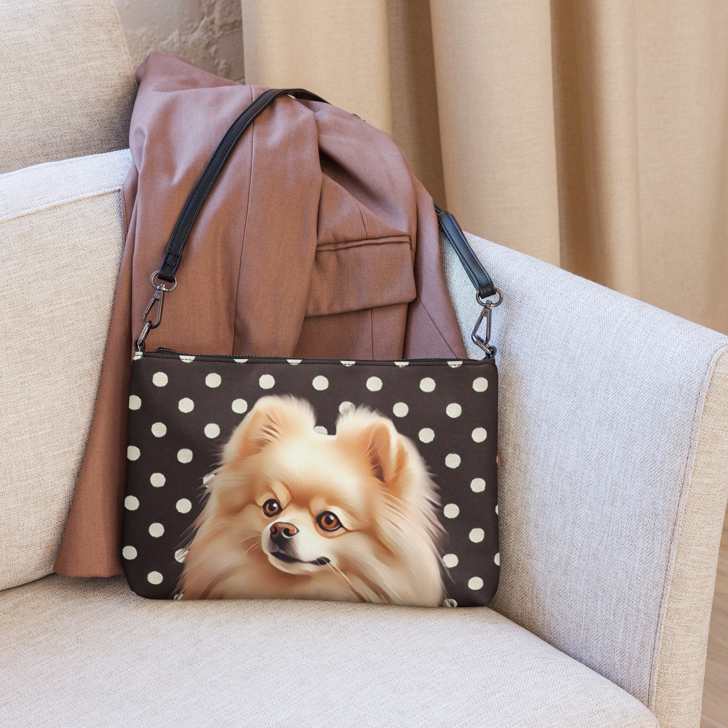 Pomeranian Crossbody bag