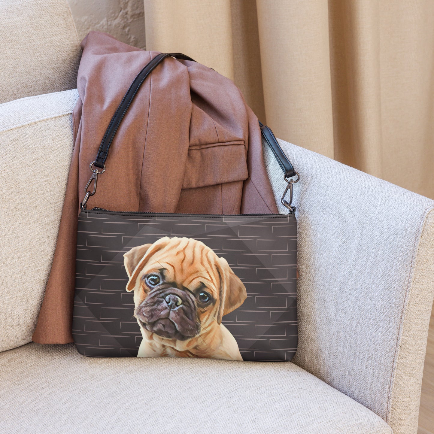 Pug Crossbody bag