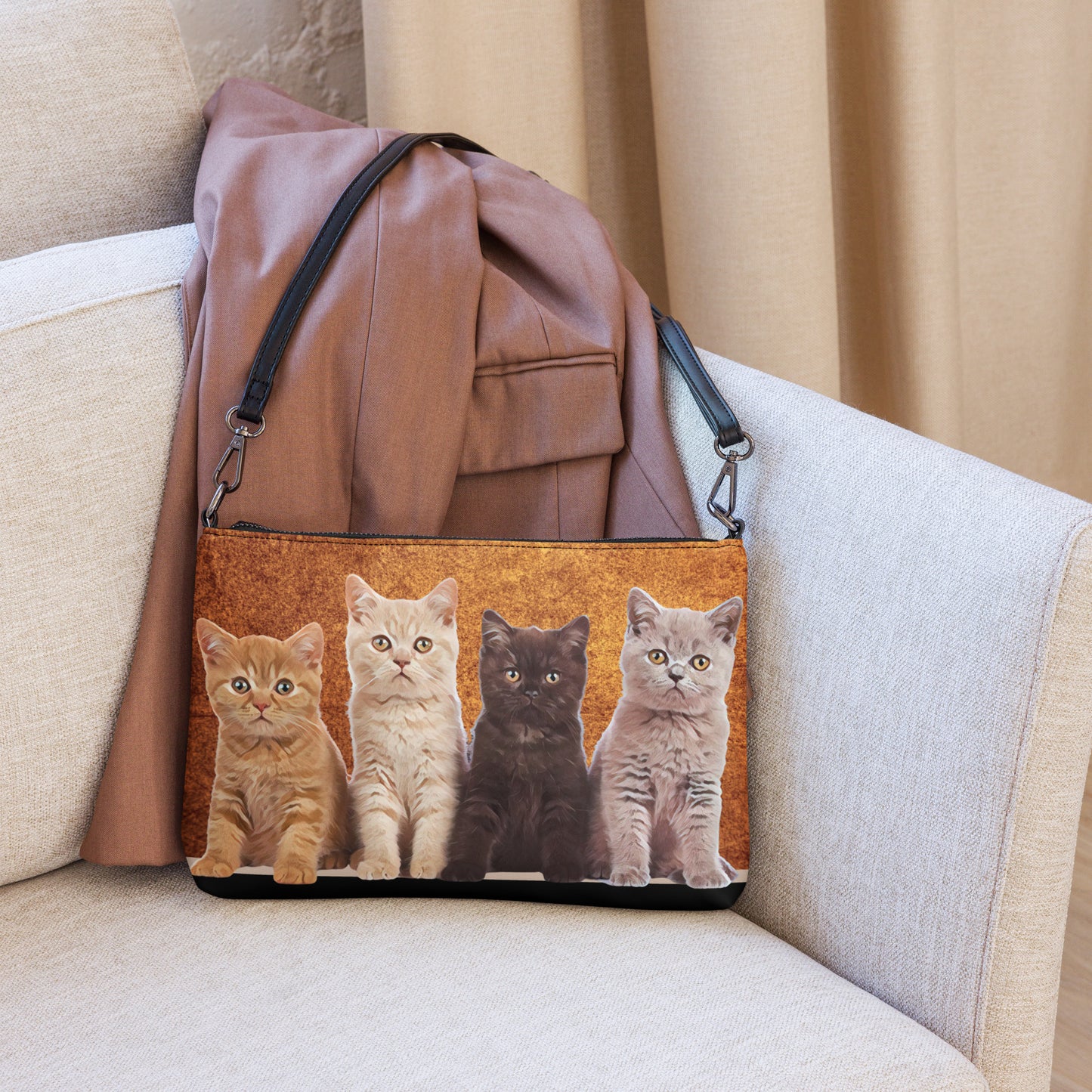 Meow Meow Meow Meow Crossbody bag