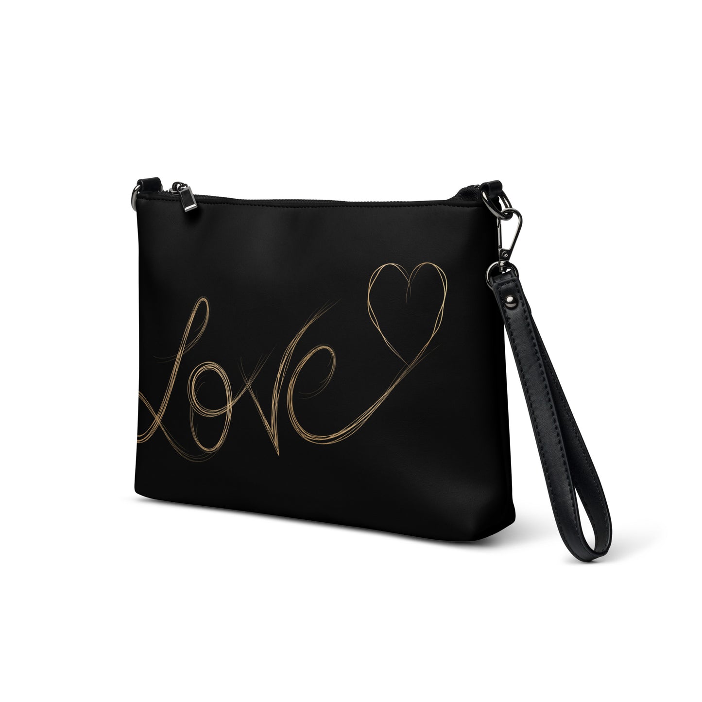 Love Gold Heart Crossbody bag