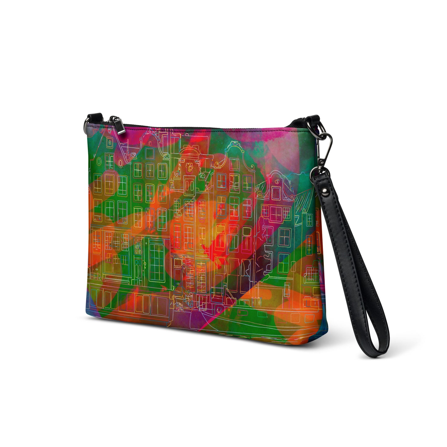 Bright City Abstract Crossbody bag