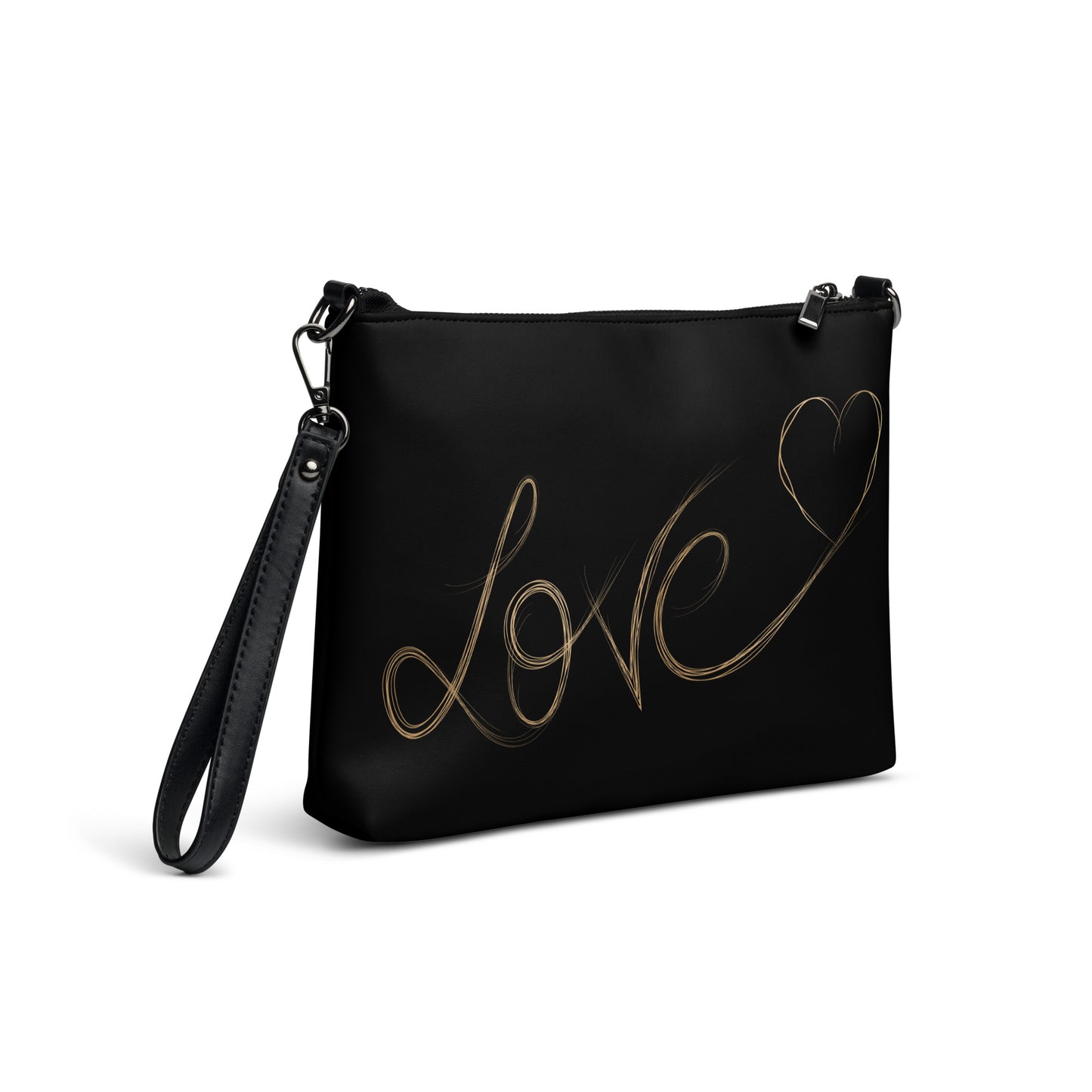 Love Gold Heart Crossbody bag