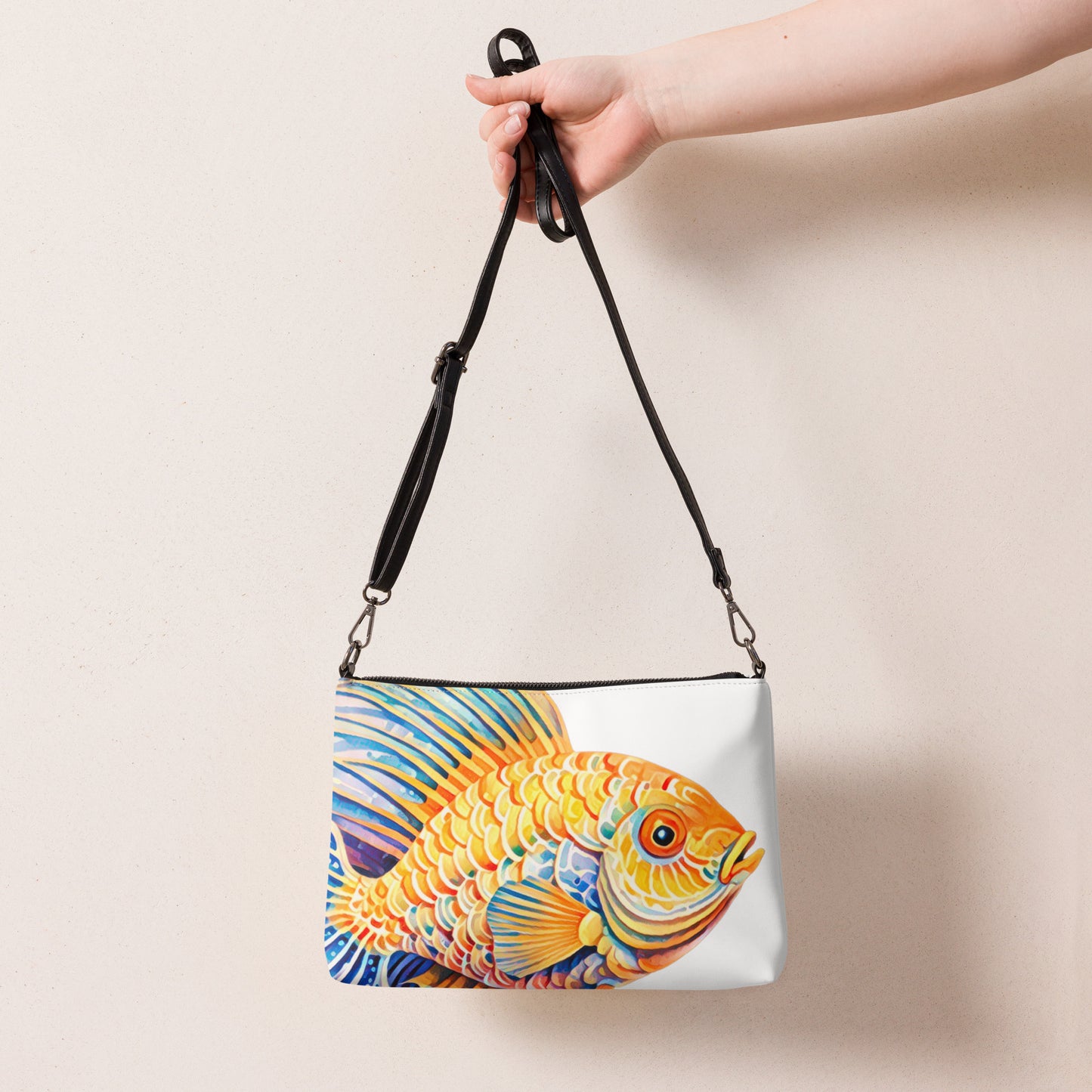 Fanciful Fish Crossbody bag