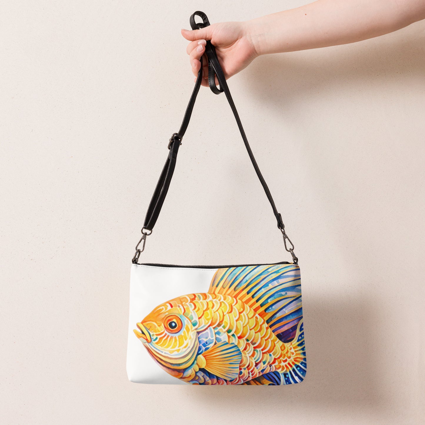 Fanciful Fish Crossbody bag