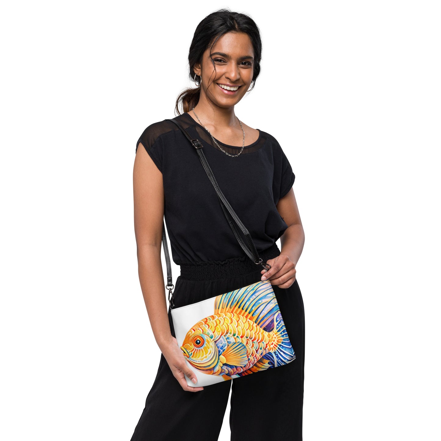 Fanciful Fish Crossbody bag