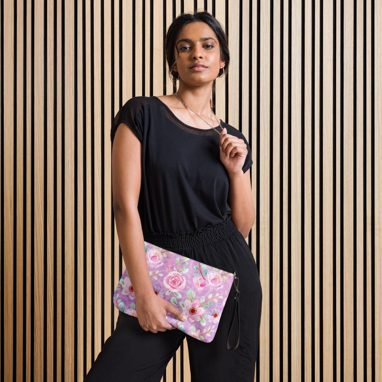 Ann Floral Pink Crossbody bag