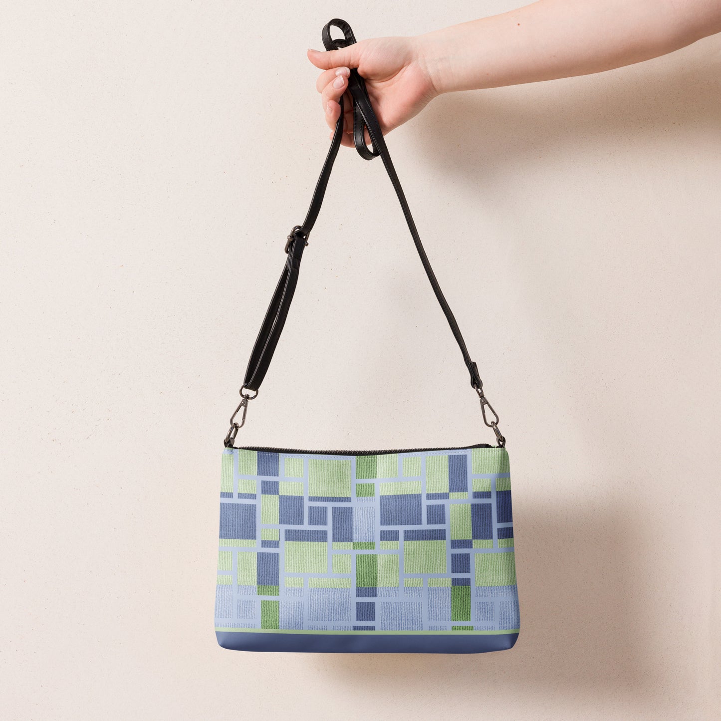 Shiloh Geometric Pattern Crossbody bag