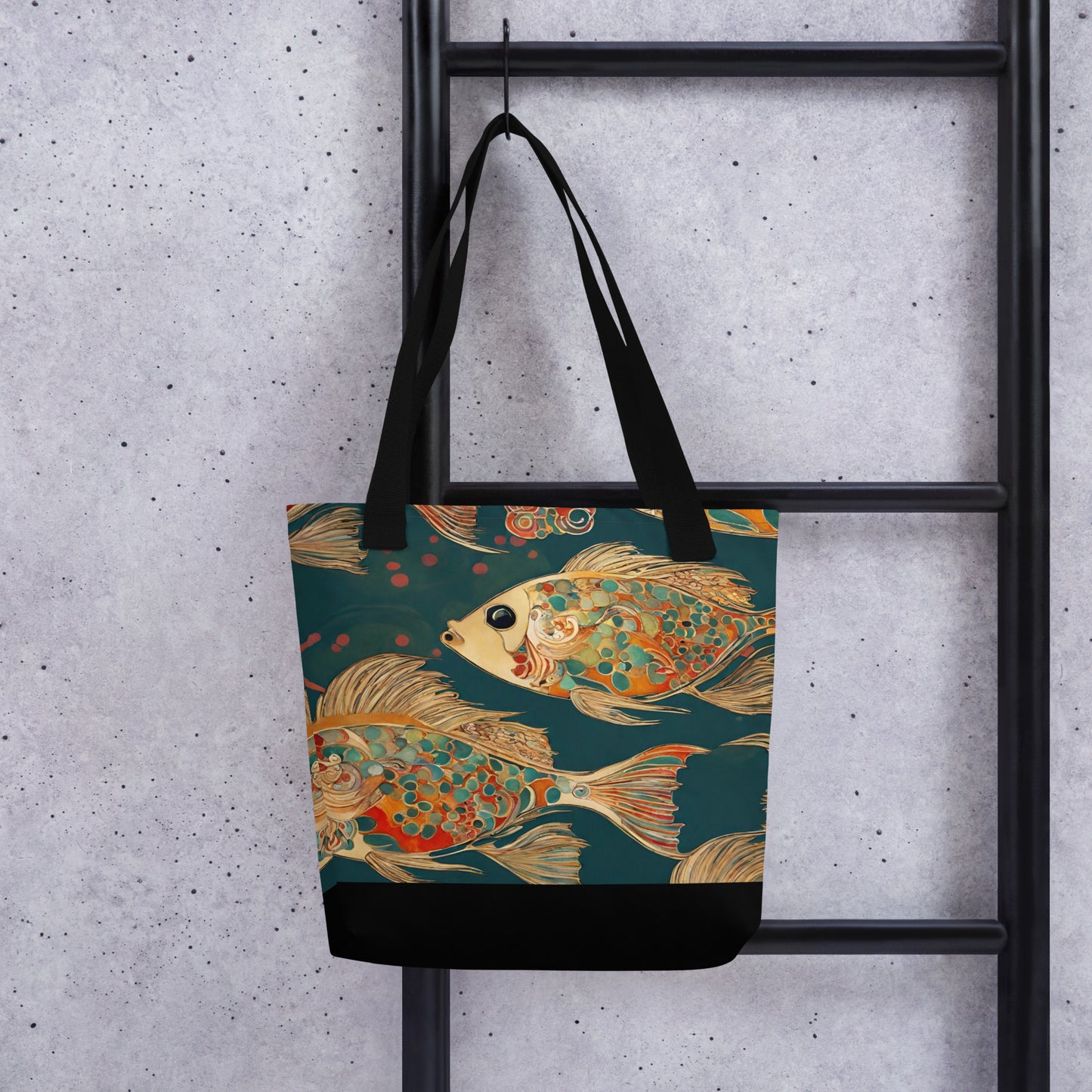 Fish School Tote bag