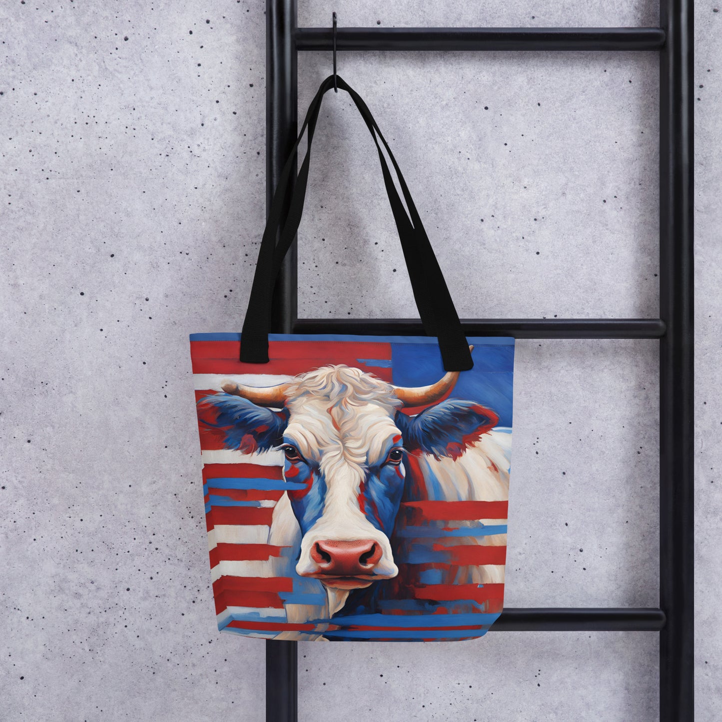 All American Cow Tote bag