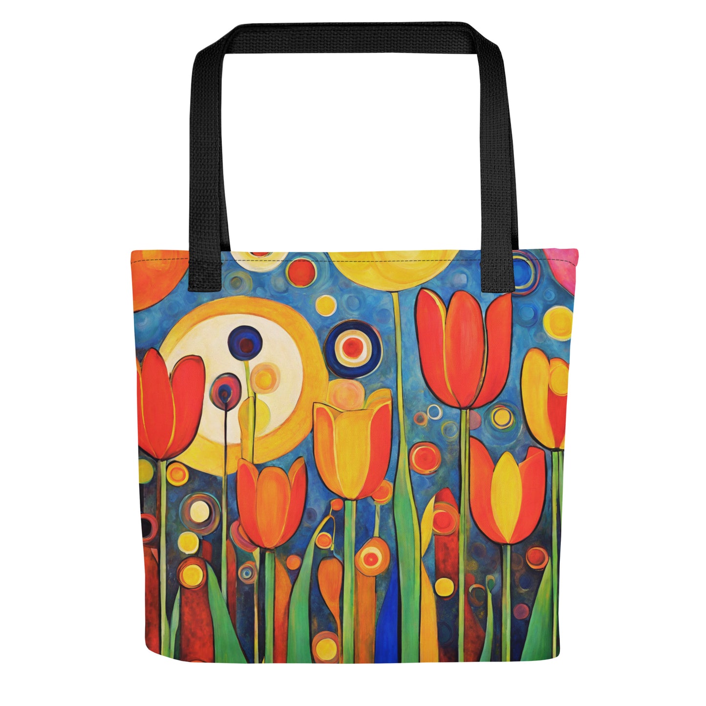 Bright Tulips Tote bag