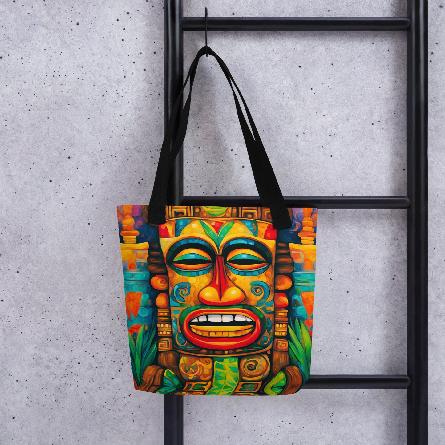 Happy Tiki Tote bag