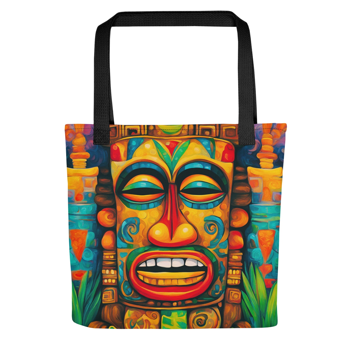 Happy Tiki Tote bag