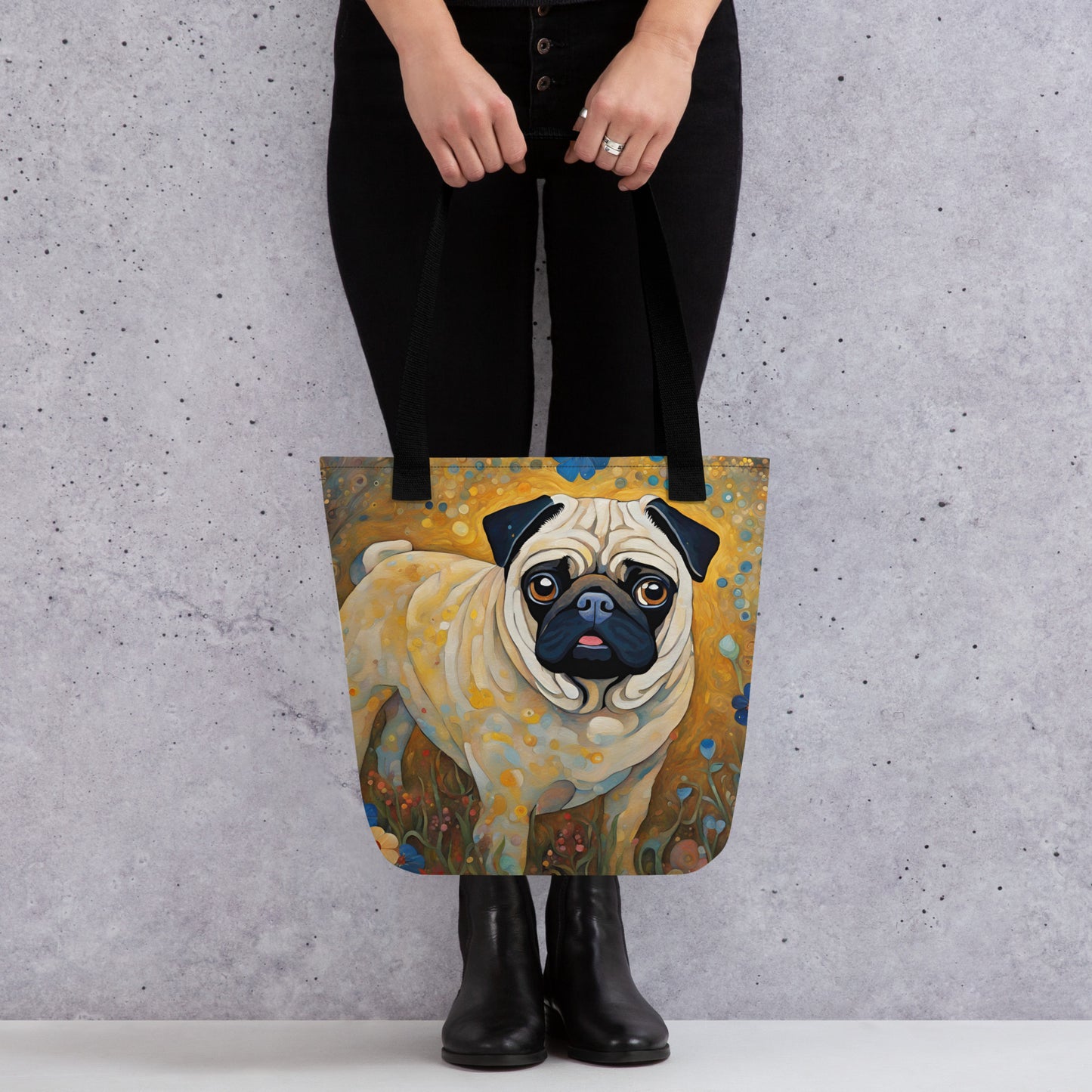 Pug Tote bag